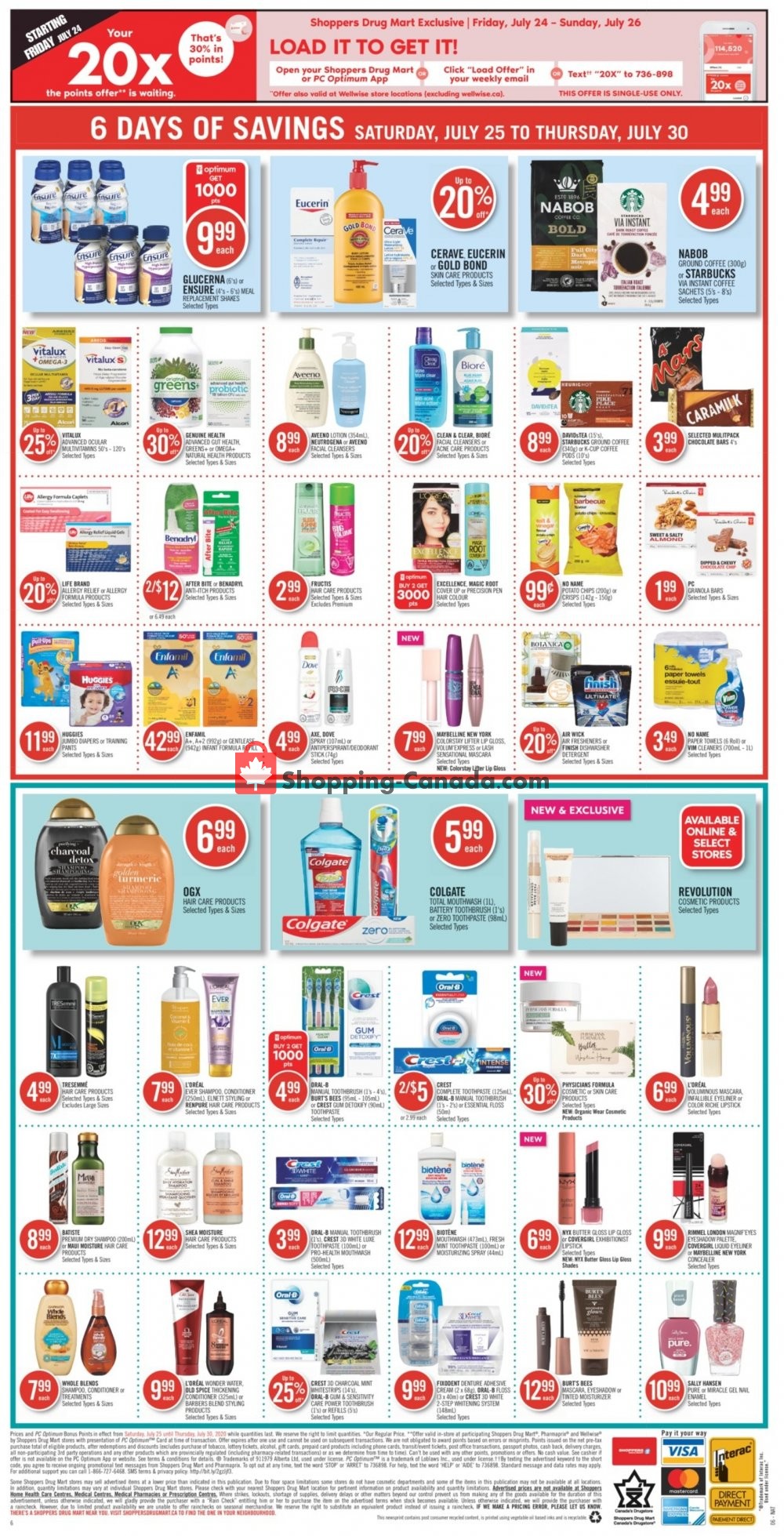 Shoppers Drug Mart flyer from Saturday July 25, 2020 to Thursday July 30, 2020 - page 10