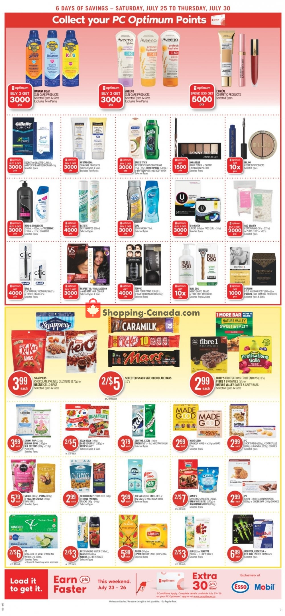 Shoppers Drug Mart flyer from Saturday July 25, 2020 to Thursday July 30, 2020 - page 5