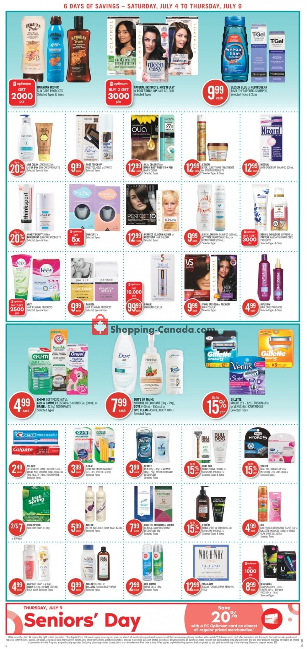 Shoppers Drug Mart flyer from Saturday July 4, 2020 to Thursday July 9, 2020 - page 10