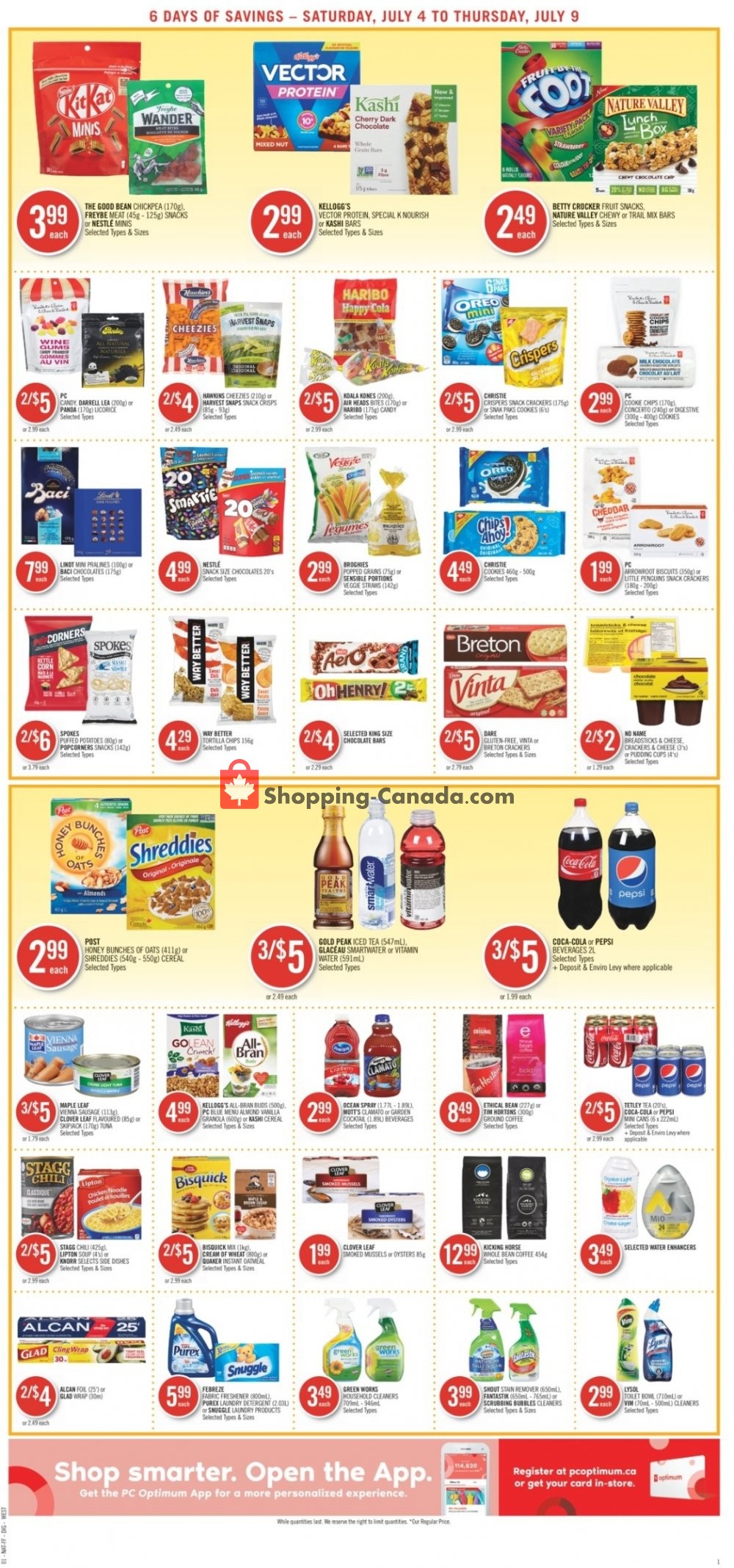 Shoppers Drug Mart flyer from Saturday July 4, 2020 to Thursday July 9, 2020 - page 6