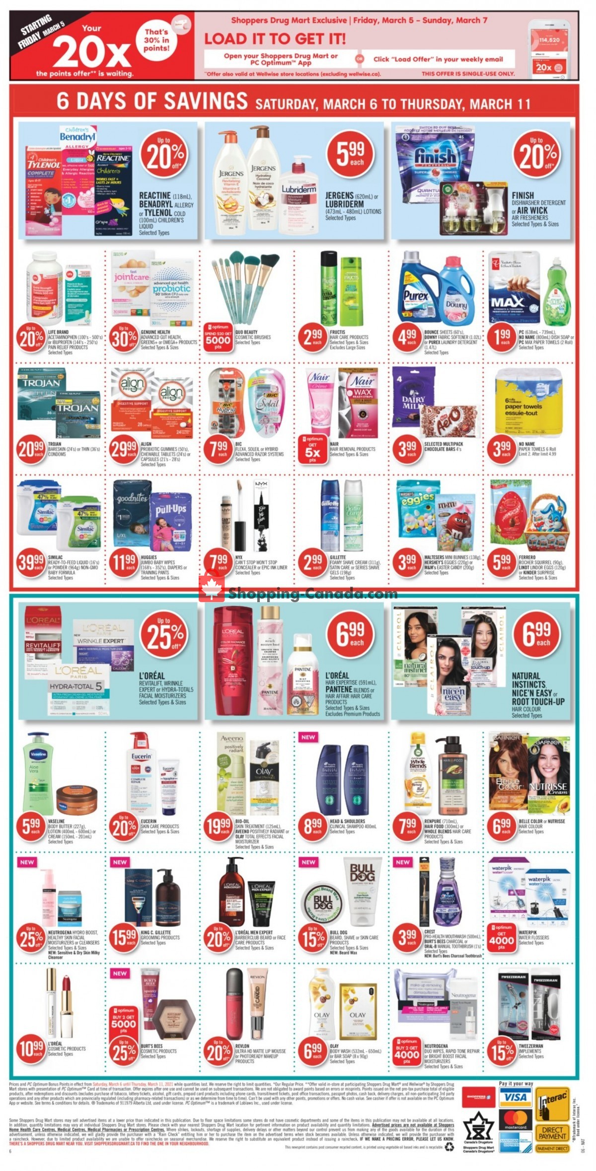Shoppers Drug Mart flyer from Saturday March 6, 2021 to Thursday March 11, 2021 - page 15