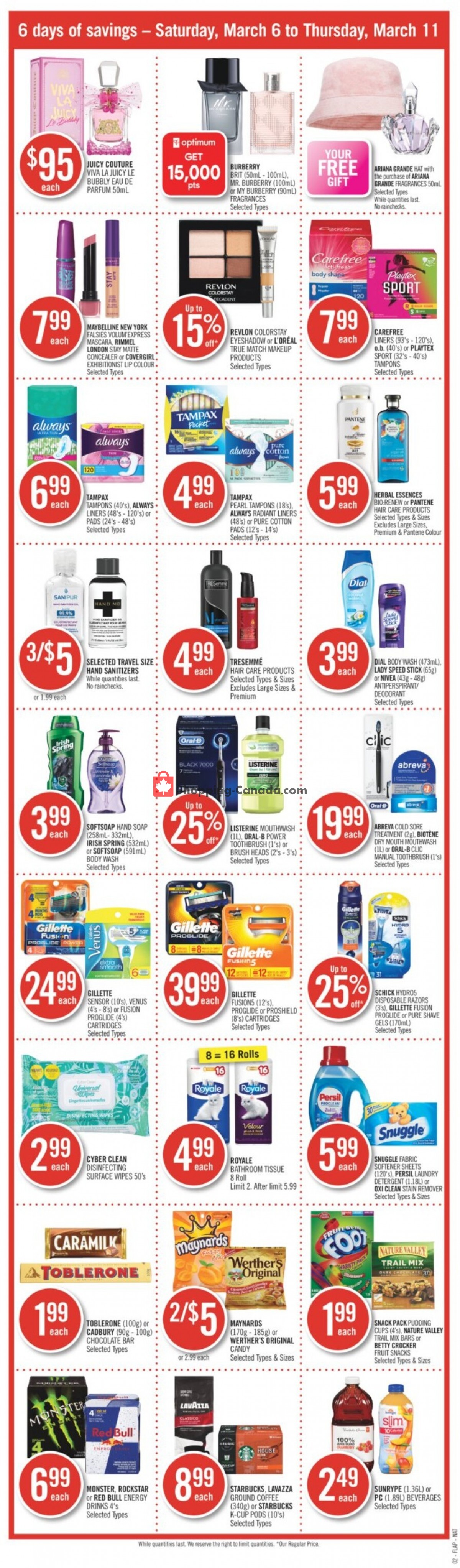 Shoppers Drug Mart flyer from Saturday March 6, 2021 to Thursday March 11, 2021 - page 4