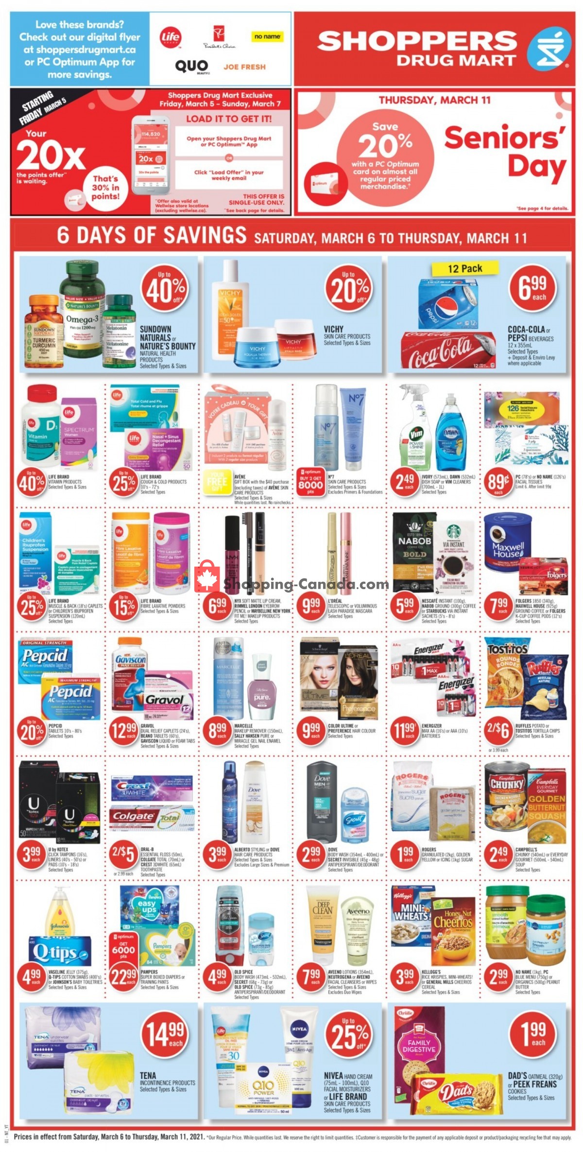 Shoppers Drug Mart flyer from Saturday March 6, 2021 to Thursday March 11, 2021 - page 5