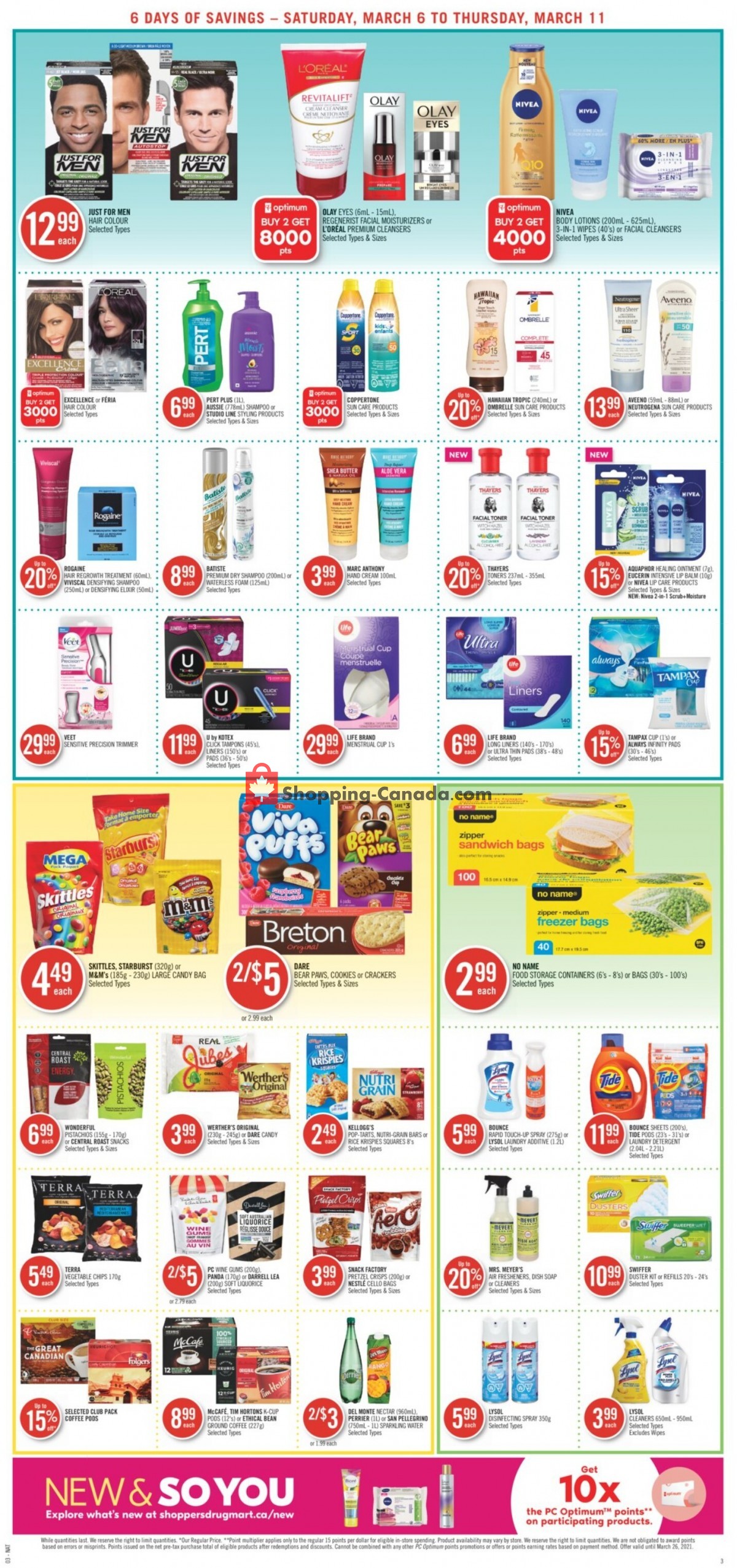 Shoppers Drug Mart flyer from Saturday March 6, 2021 to Thursday March 11, 2021 - page 7