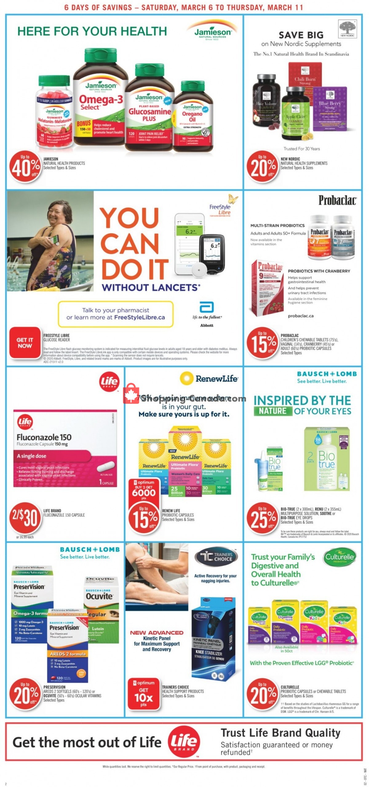 Shoppers Drug Mart flyer from Saturday March 6, 2021 to Thursday March 11, 2021 - page 9