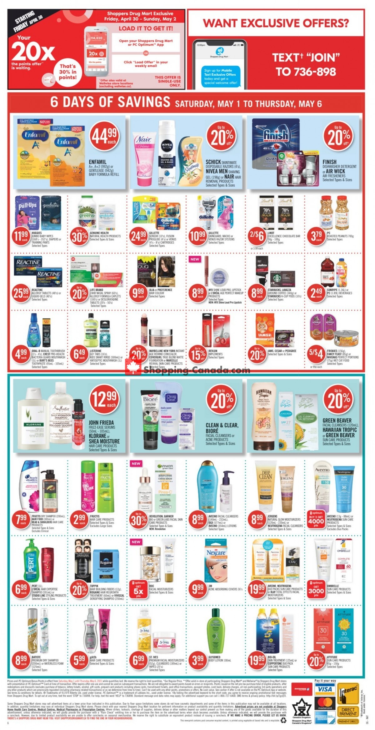 Shoppers Drug Mart flyer from Saturday May 1, 2021 to Thursday May 6, 2021 - page 16