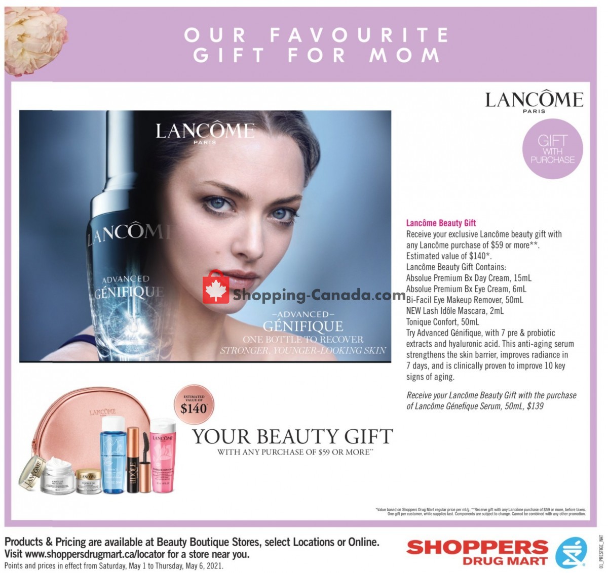 Shoppers Drug Mart flyer from Saturday May 1, 2021 to Thursday May 6, 2021 - page 18
