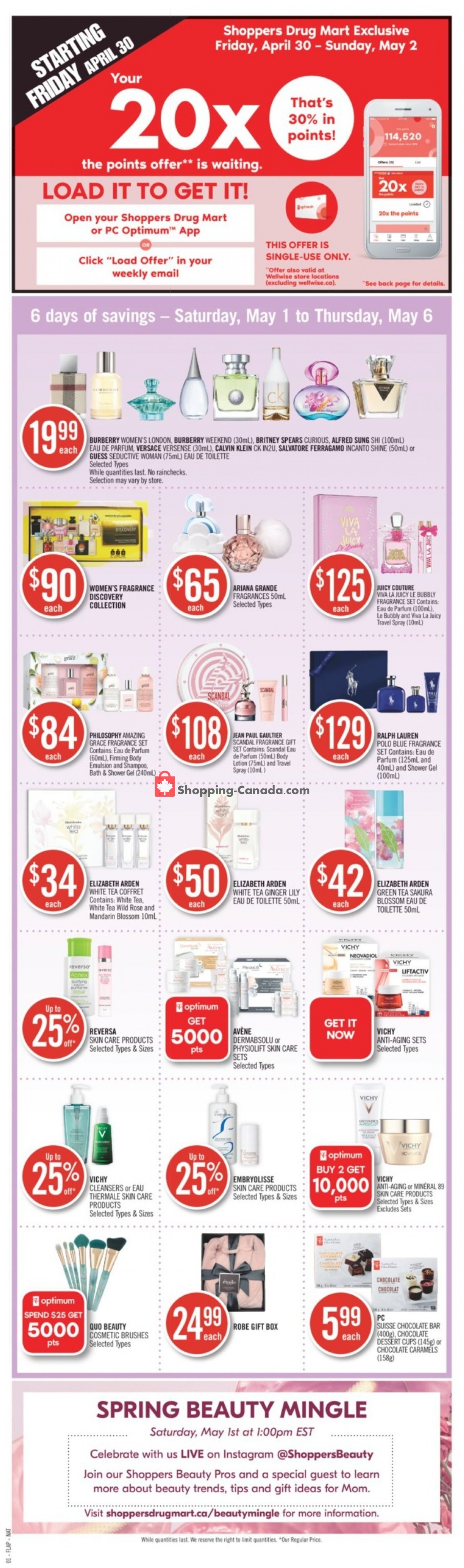 Shoppers Drug Mart flyer from Saturday May 1, 2021 to Thursday May 6, 2021 - page 2