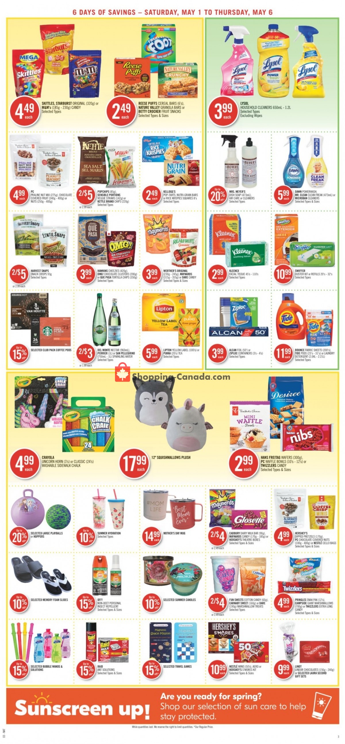 Shoppers Drug Mart flyer from Saturday May 1, 2021 to Thursday May 6, 2021 - page 6