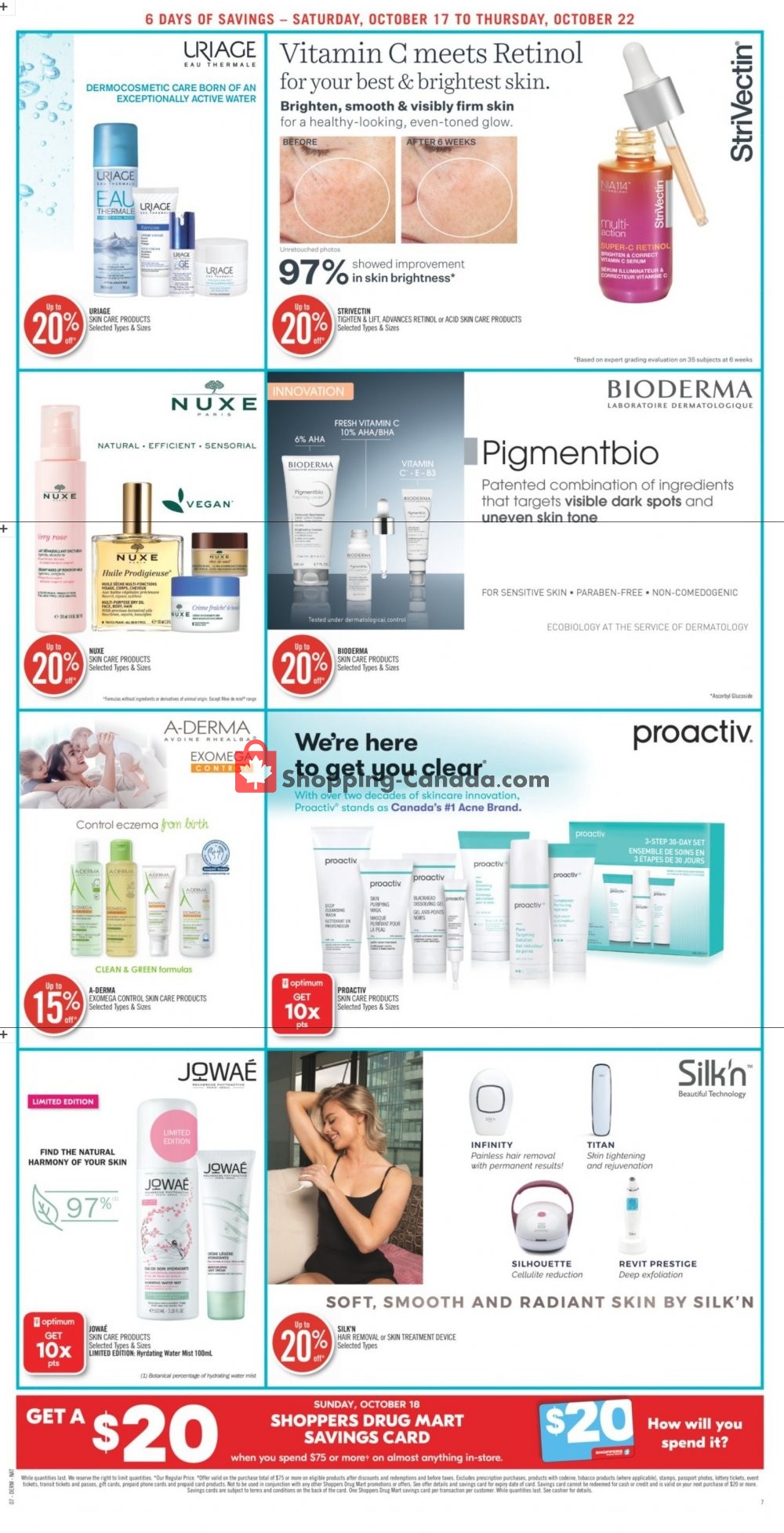 Shoppers Drug Mart flyer from Saturday October 17, 2020 to Thursday October 22, 2020 - page 17