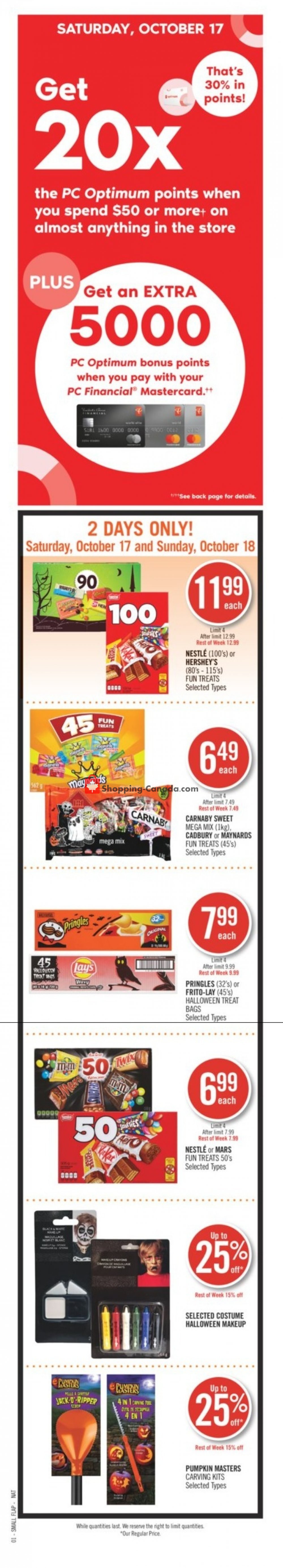 Shoppers Drug Mart flyer from Saturday October 17, 2020 to Thursday October 22, 2020 - page 24