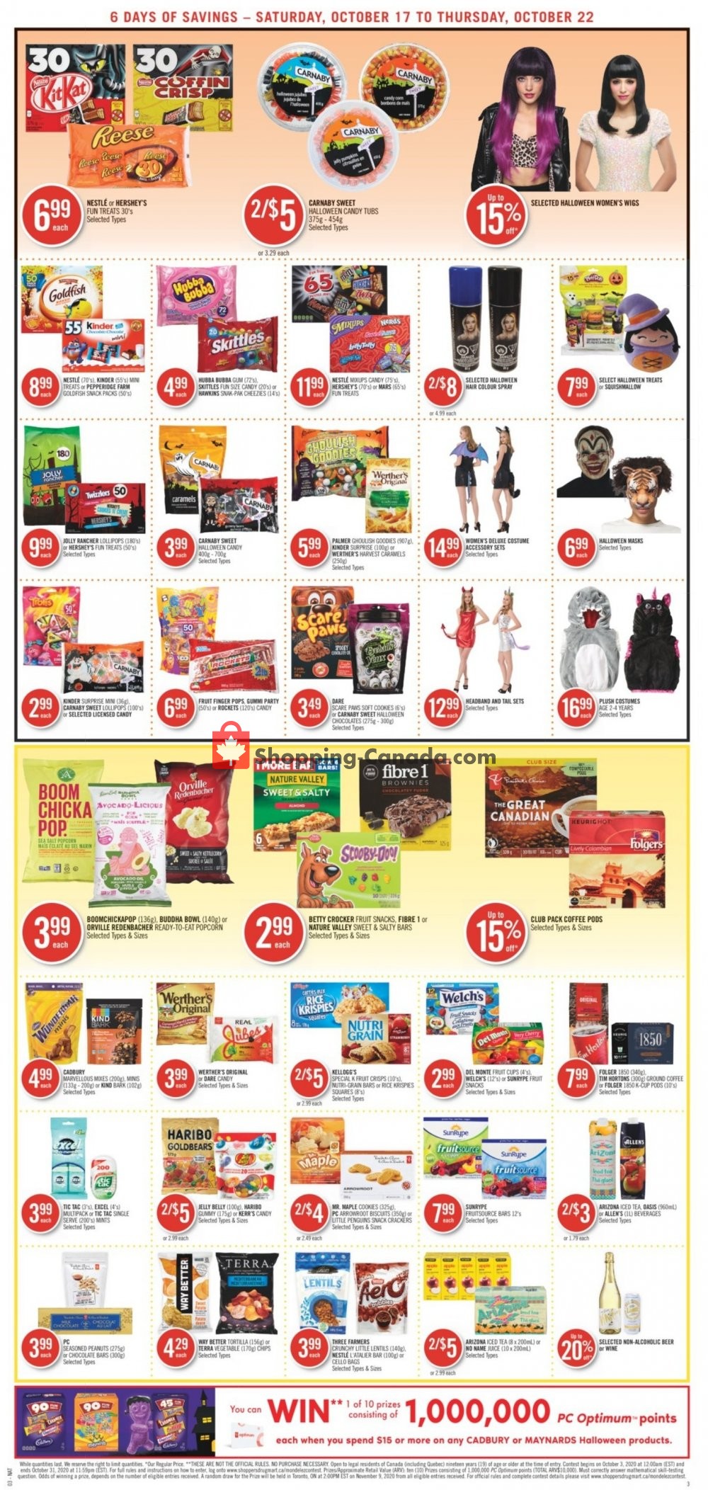 Shoppers Drug Mart flyer from Saturday October 17, 2020 to Thursday October 22, 2020 - page 6