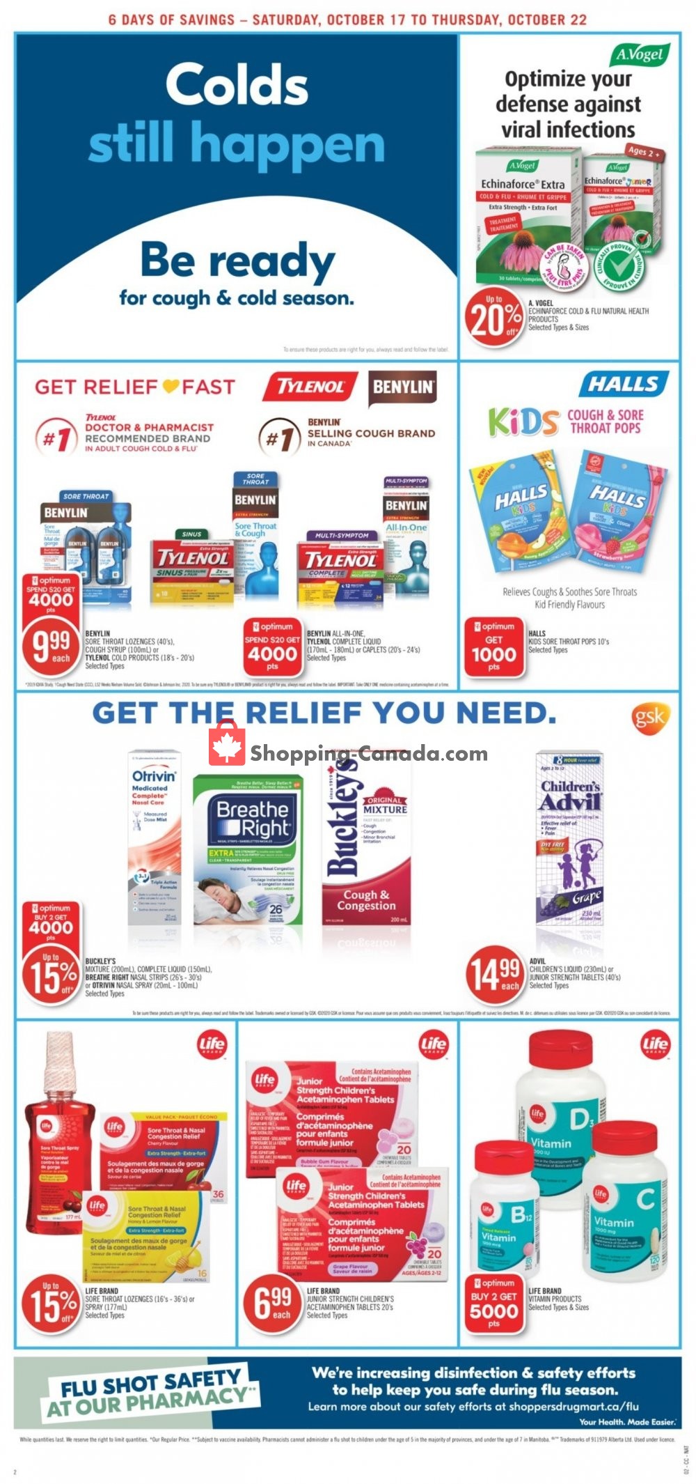 Shoppers Drug Mart flyer from Saturday October 17, 2020 to Thursday October 22, 2020 - page 8