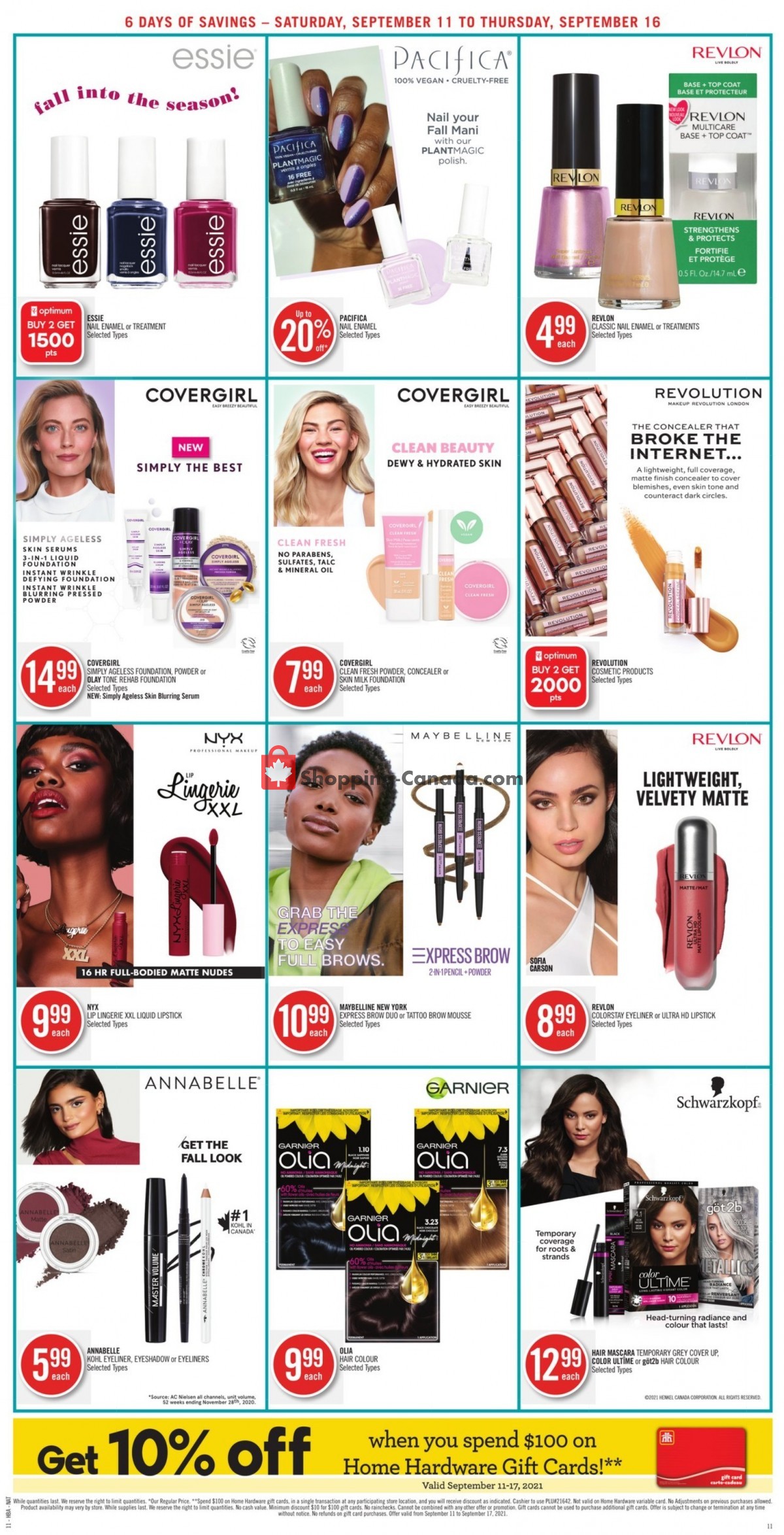 Shoppers Drug Mart flyer from Saturday September 11, 2021 to Thursday September 16, 2021 - page 17