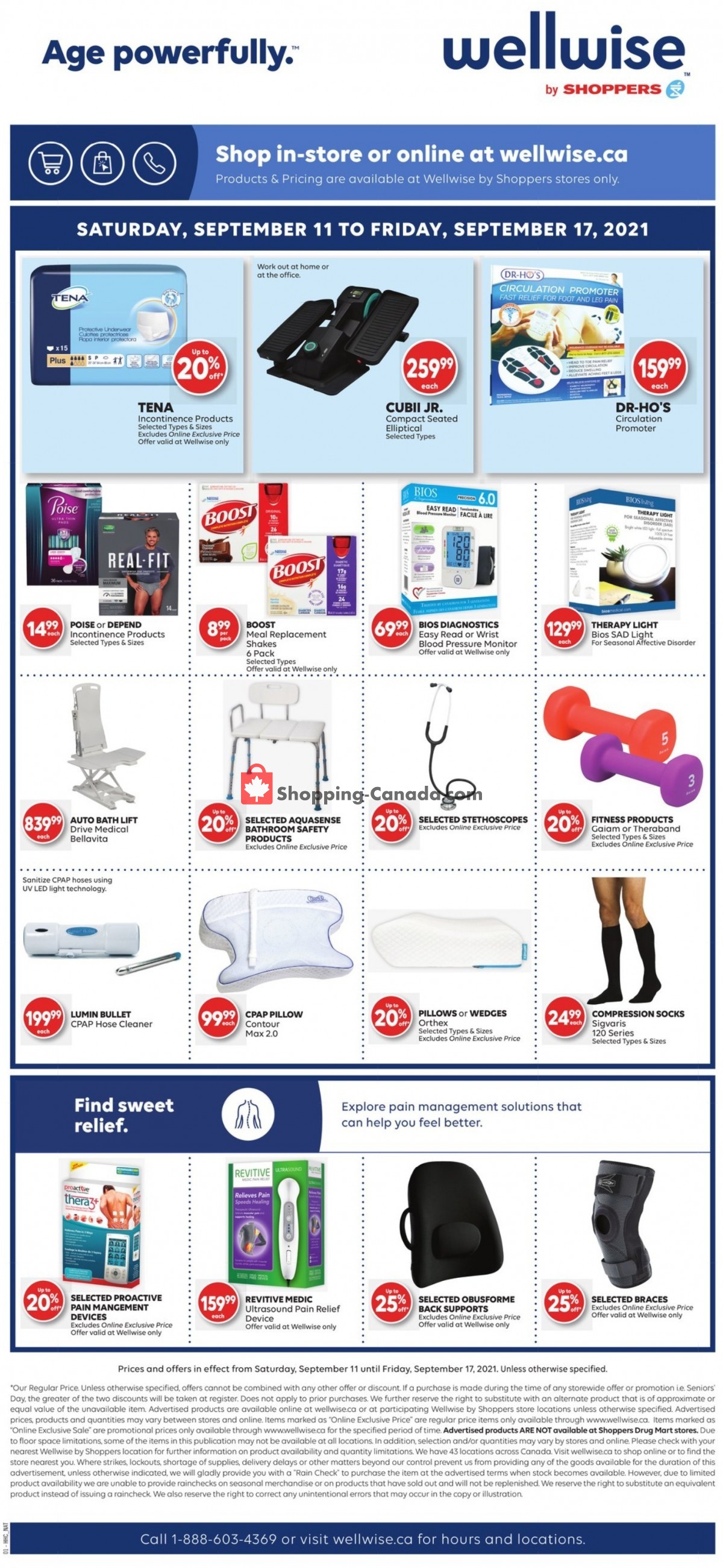 Shoppers Drug Mart flyer from Saturday September 11, 2021 to Thursday September 16, 2021 - page 19
