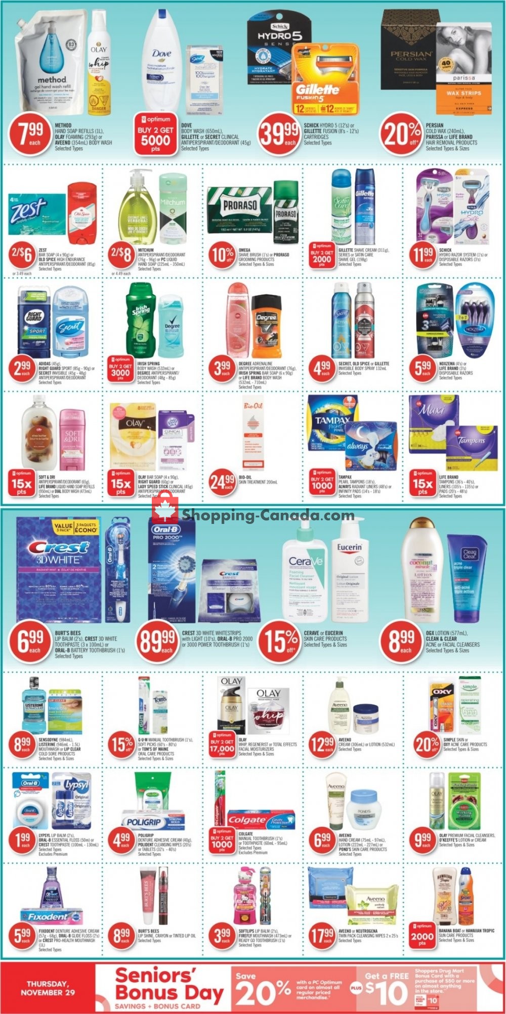 Shoppers Drug Mart flyer from Saturday November 24, 2018 to Friday November 30, 2018 - page 7