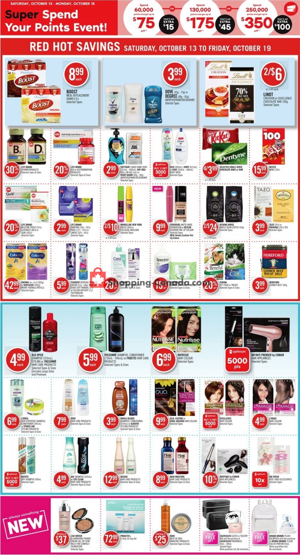 Shoppers Drug Mart flyer from Saturday October 13, 2018 to Friday October 19, 2018 - page 16