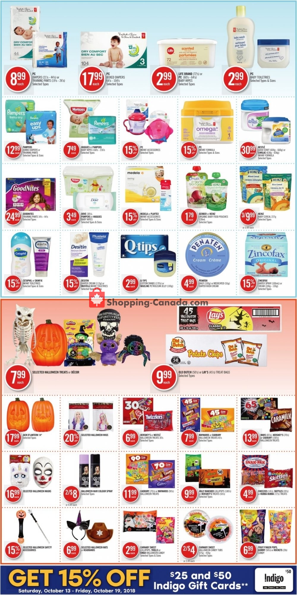 Shoppers Drug Mart flyer from Saturday October 13, 2018 to Friday October 19, 2018 - page 6
