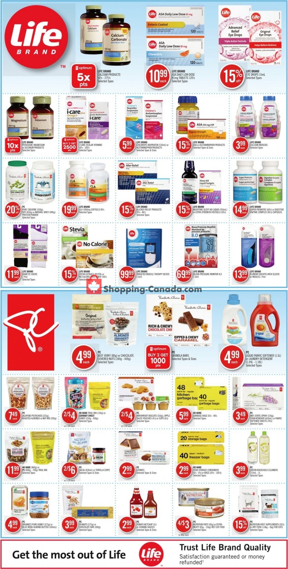 Shoppers Drug Mart flyer from Saturday October 20, 2018 to Thursday October 25, 2018 - page 4