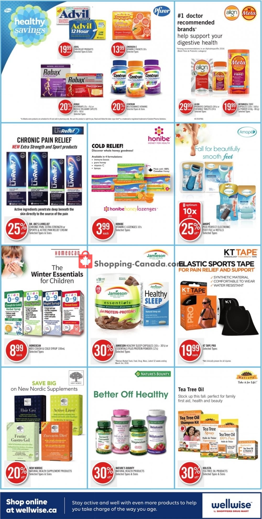 Shoppers Drug Mart flyer from Saturday October 20, 2018 to Thursday October 25, 2018 - page 5