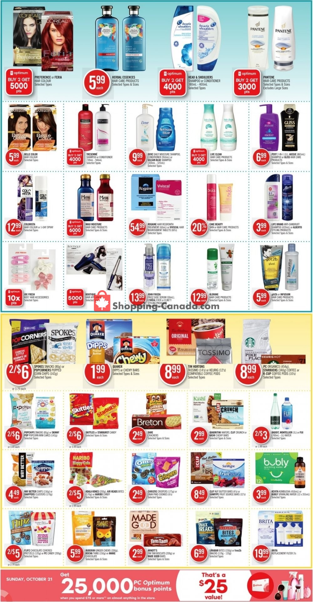 Shoppers Drug Mart flyer from Saturday October 20, 2018 to Thursday October 25, 2018 - page 7