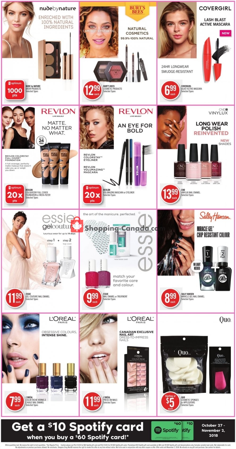Shoppers Drug Mart flyer from Saturday October 27, 2018 to Friday November 2, 2018 - page 13