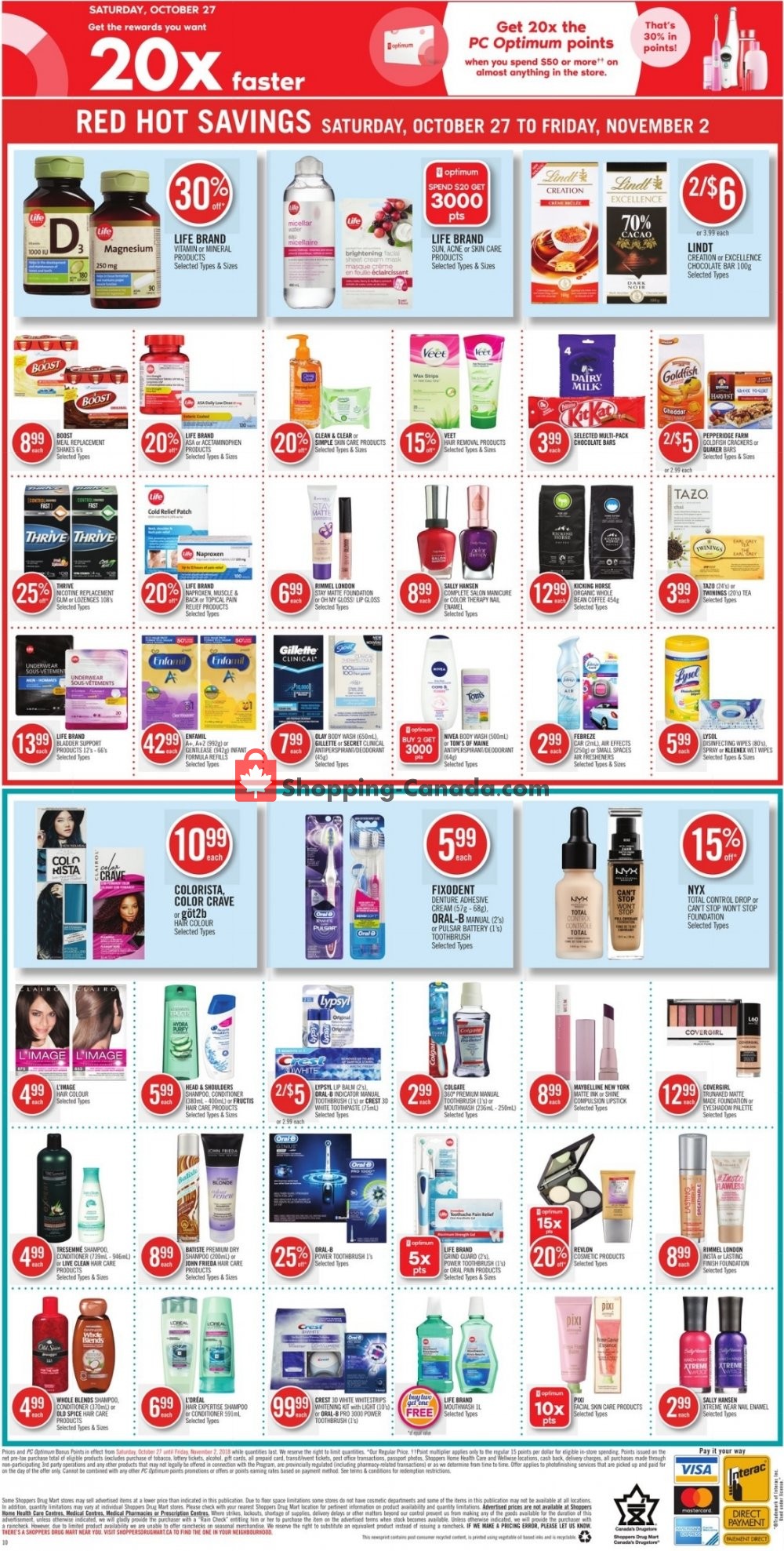 Shoppers Drug Mart flyer from Saturday October 27, 2018 to Friday November 2, 2018 - page 14