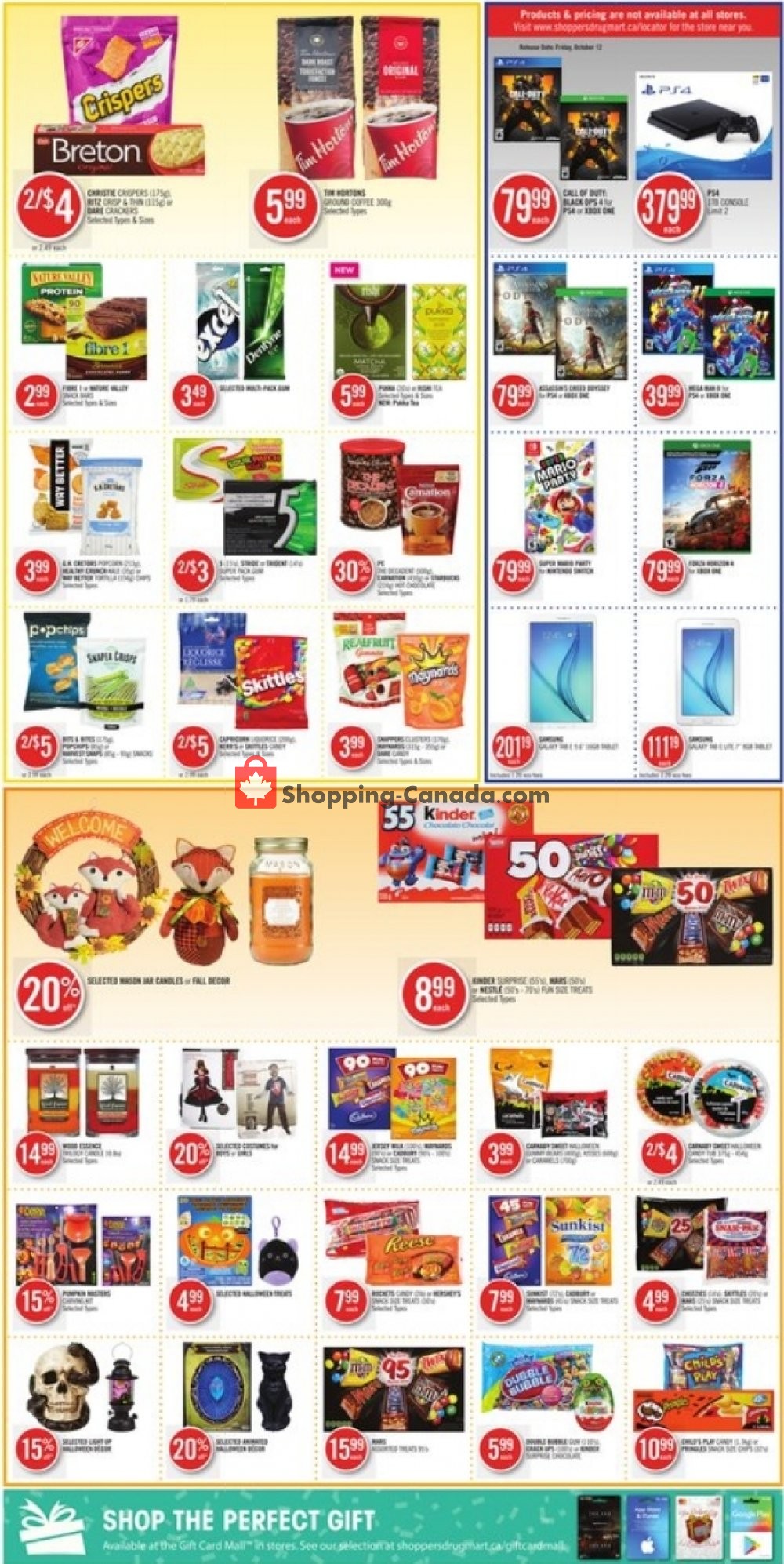 Shoppers Drug Mart flyer from Saturday October 6, 2018 to Friday October 12, 2018 - page 5