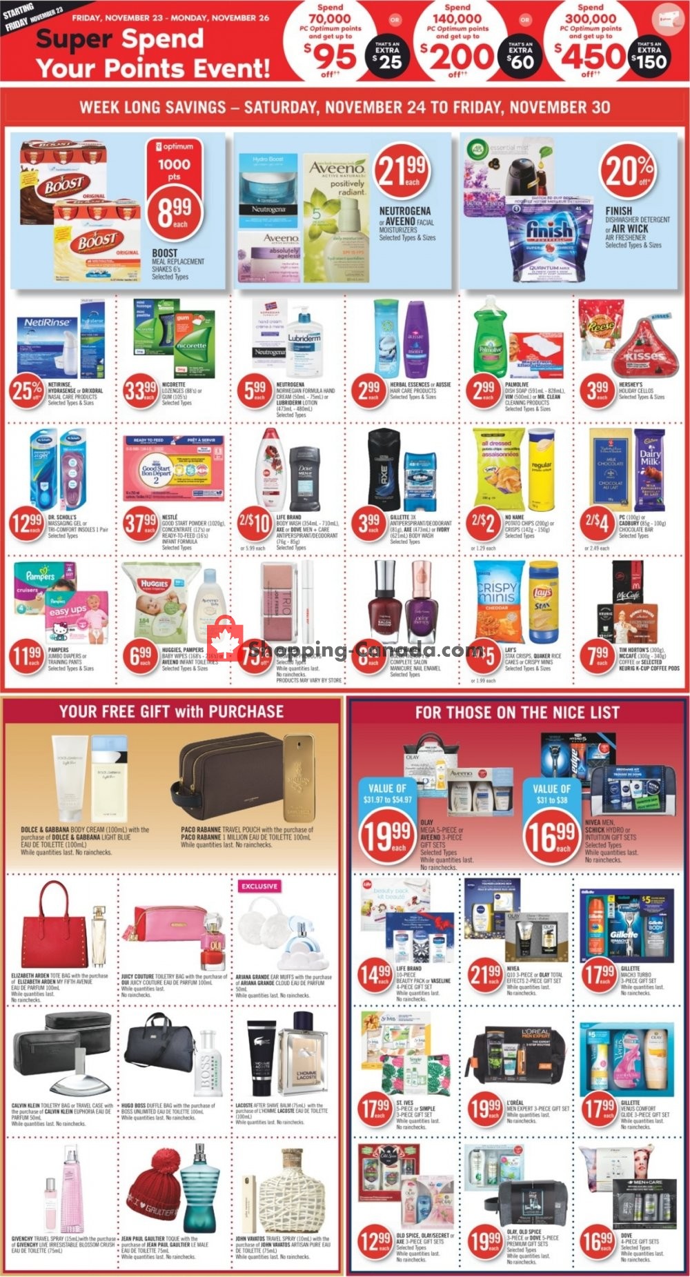 Shoppers Drug Mart flyer from Saturday November 24, 2018 to Friday November 30, 2018 - page 18