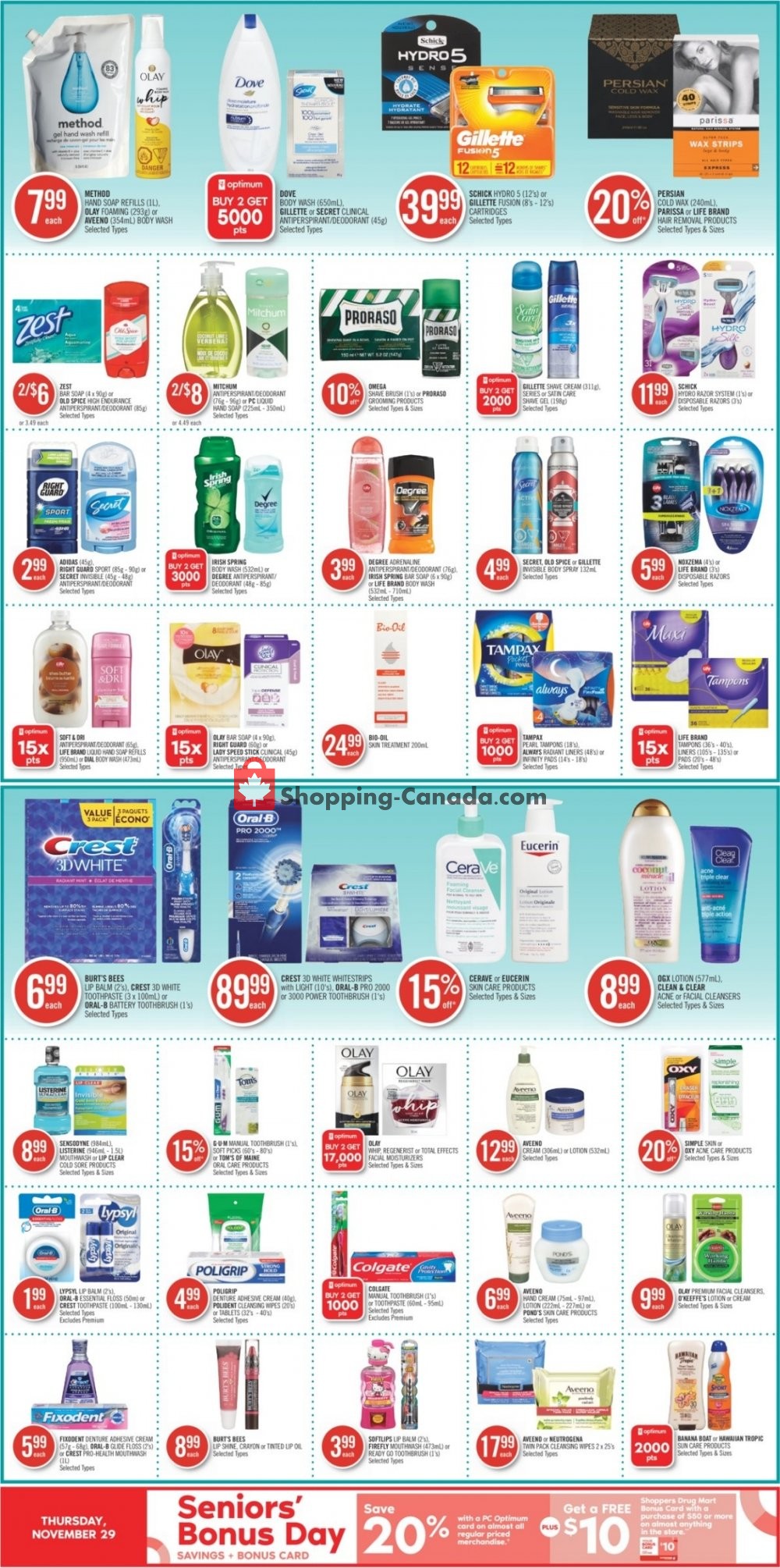 Shoppers Drug Mart flyer from Saturday November 24, 2018 to Friday November 30, 2018 - page 7
