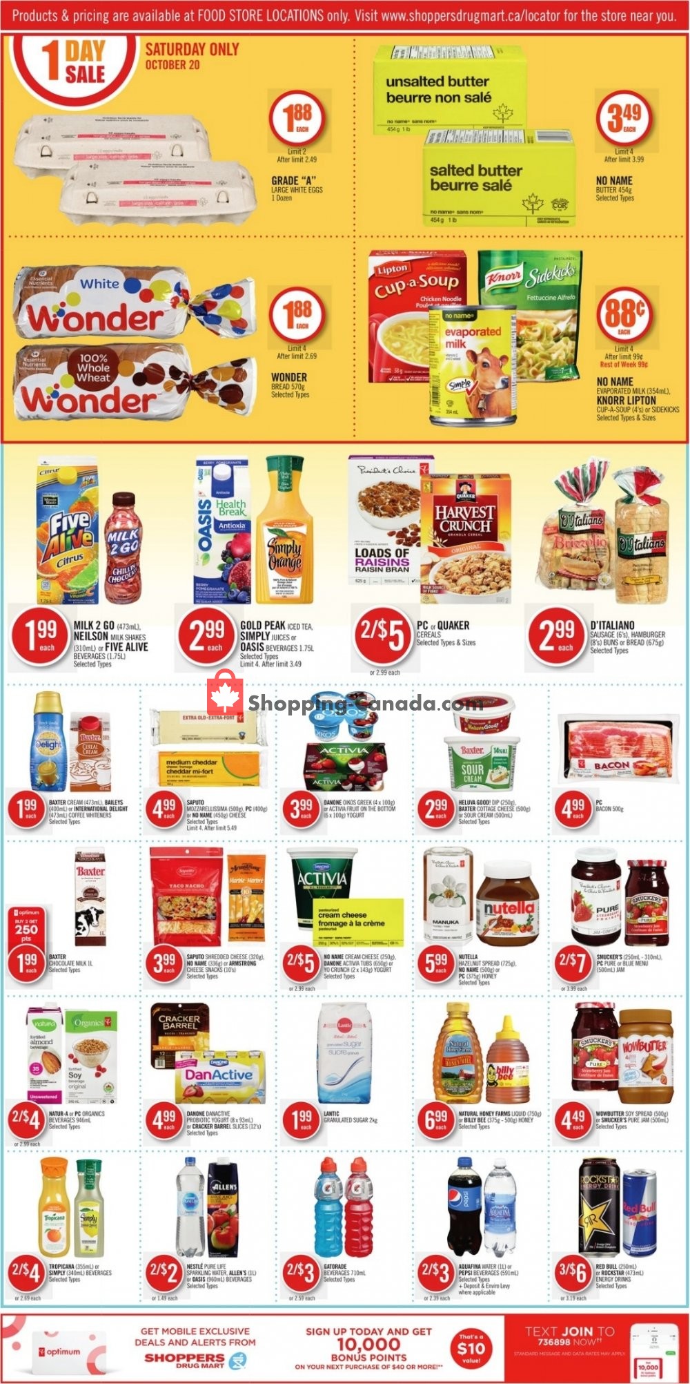 Shoppers Drug Mart flyer from Saturday October 20, 2018 to Thursday October 25, 2018 - page 6