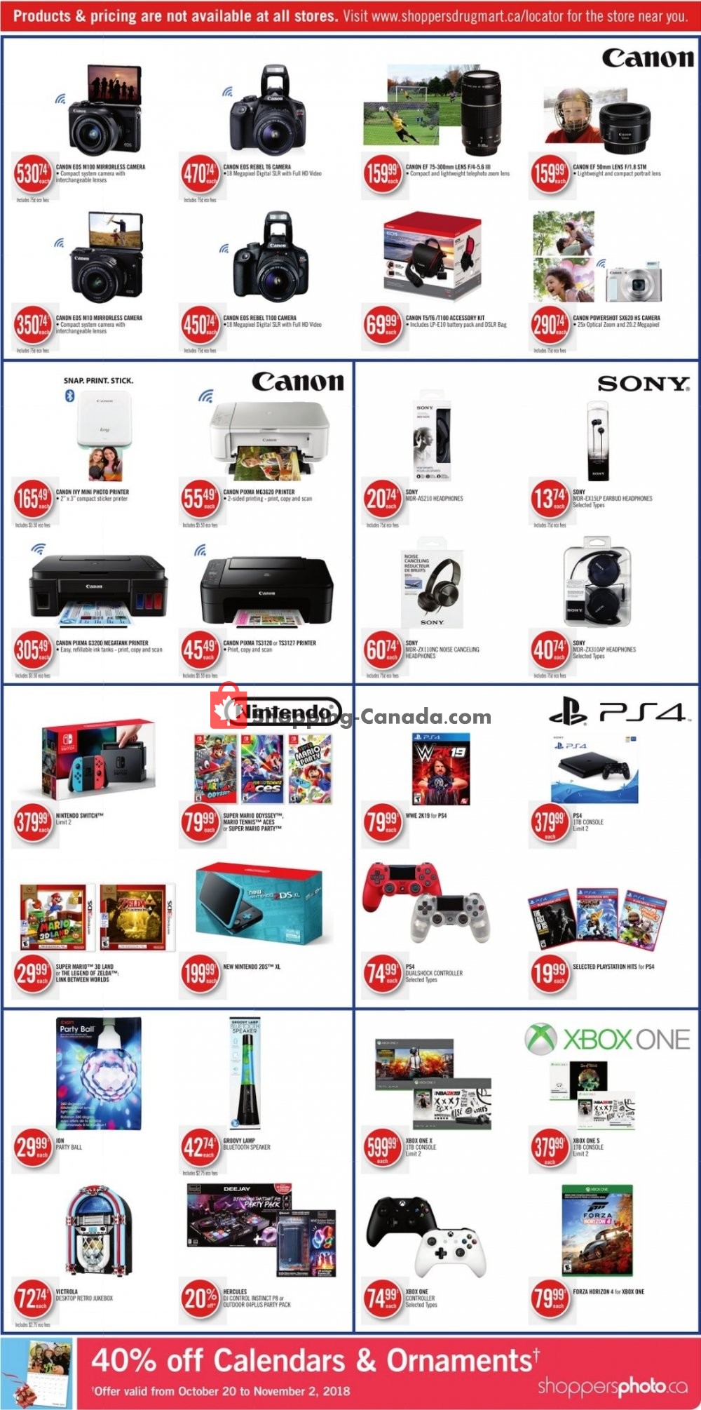 Shoppers Drug Mart flyer from Saturday October 20, 2018 to Thursday October 25, 2018 - page 9