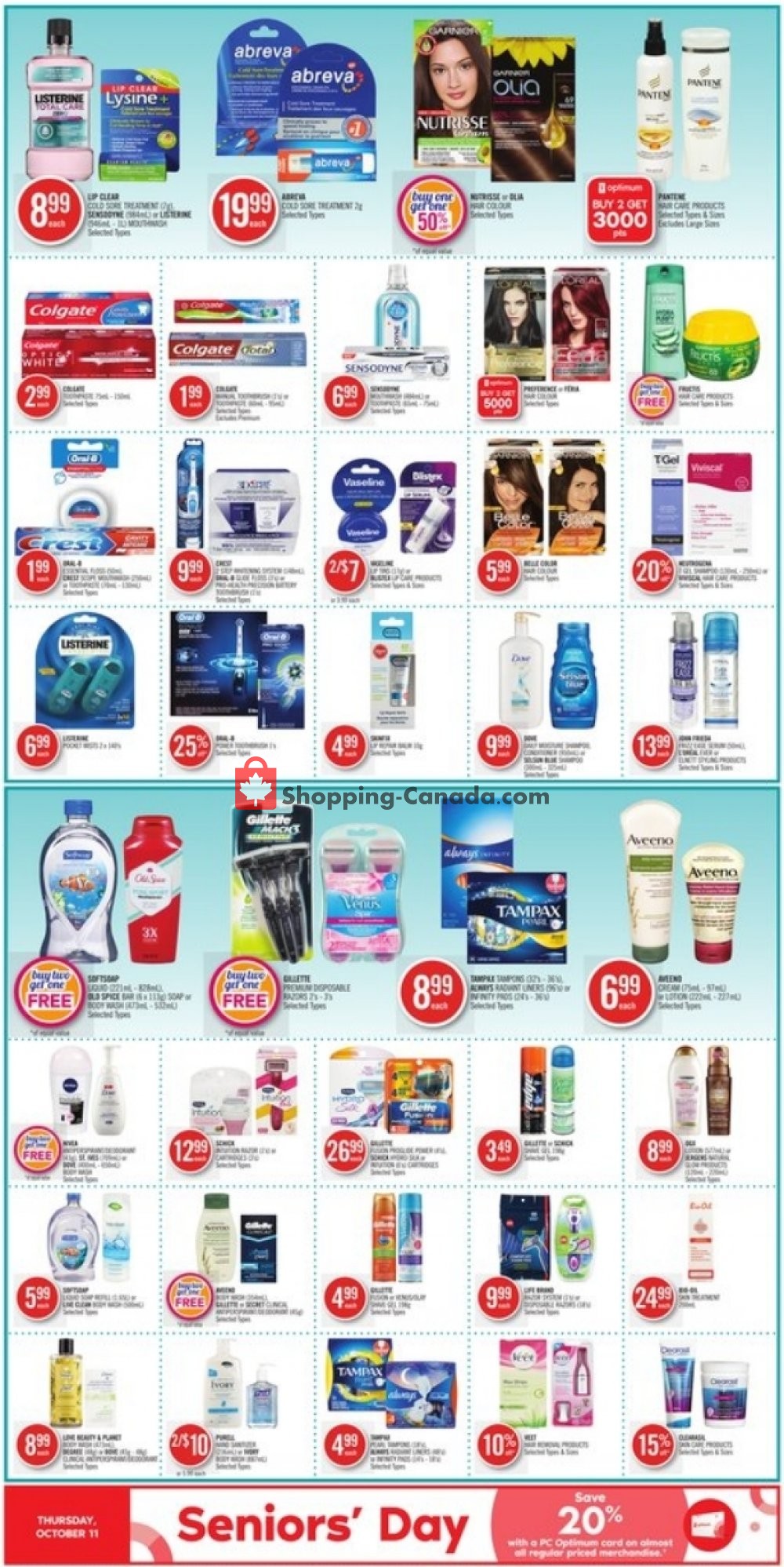 Shoppers Drug Mart flyer from Saturday October 6, 2018 to Friday October 12, 2018 - page 11