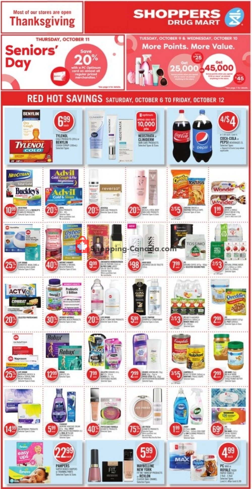 Shoppers Drug Mart flyer from Saturday October 6, 2018 to Friday October 12, 2018 - page 3