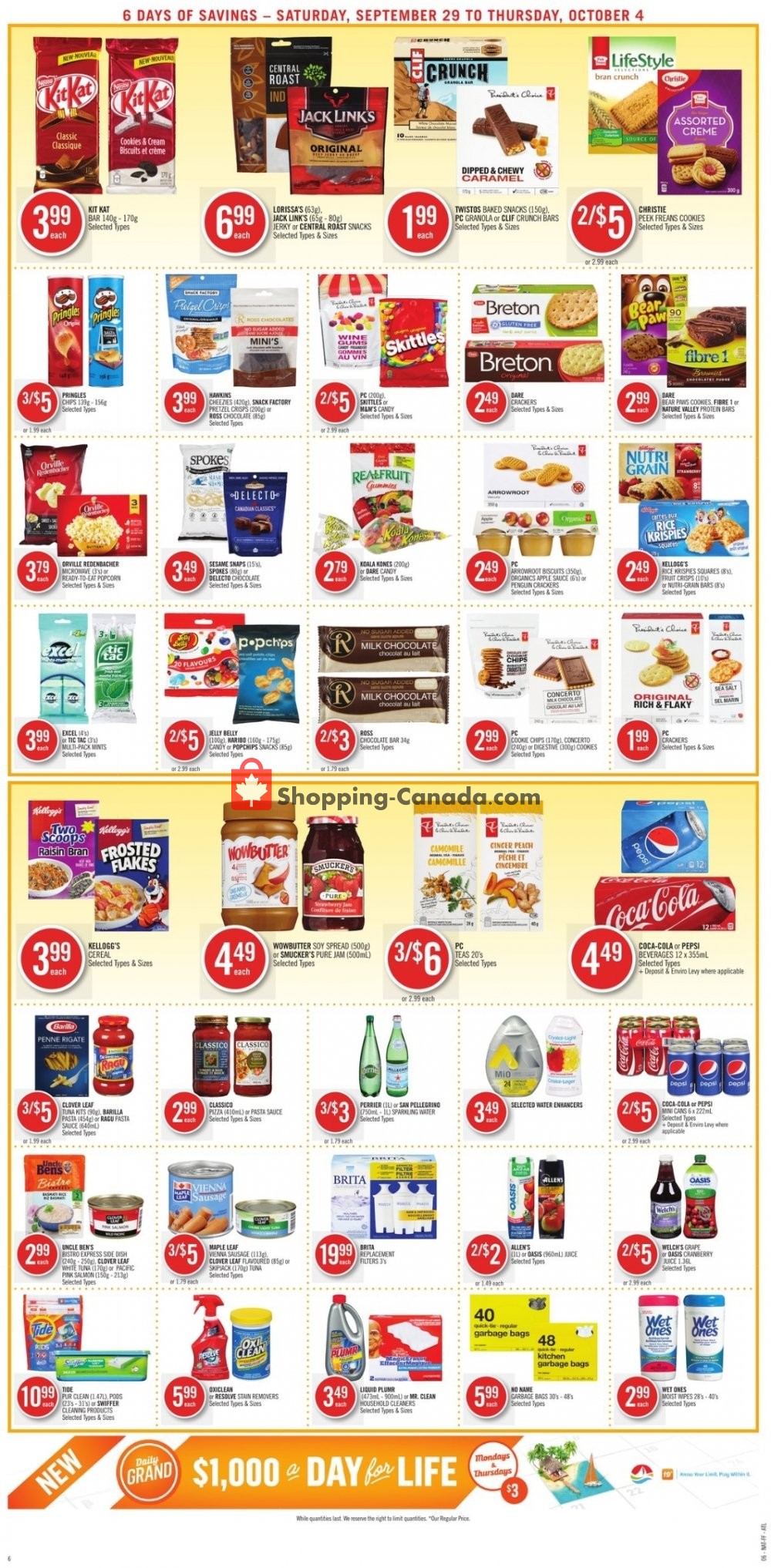 Shoppers Drug Mart flyer from Saturday September 29, 2018 to Thursday October 4, 2018 - page 8
