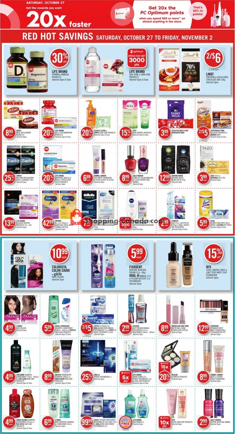 Shoppers Drug Mart flyer from Saturday October 27, 2018 to Friday November 2, 2018 - page 14