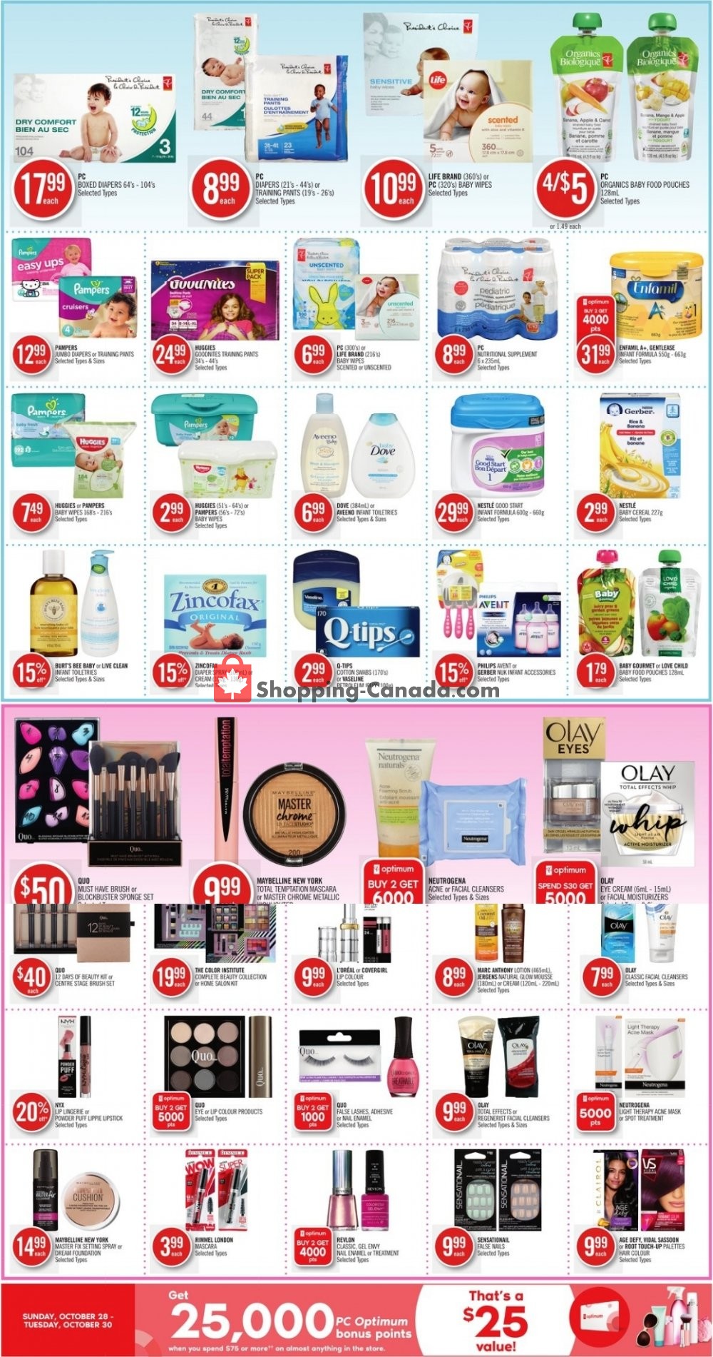 Shoppers Drug Mart flyer from Saturday October 27, 2018 to Friday November 2, 2018 - page 4