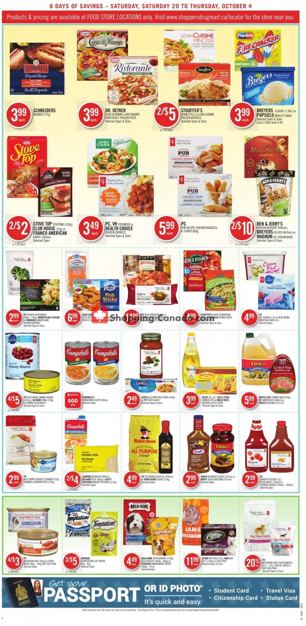 Shoppers Drug Mart flyer from Saturday September 29, 2018 to Thursday October 4, 2018 - page 10
