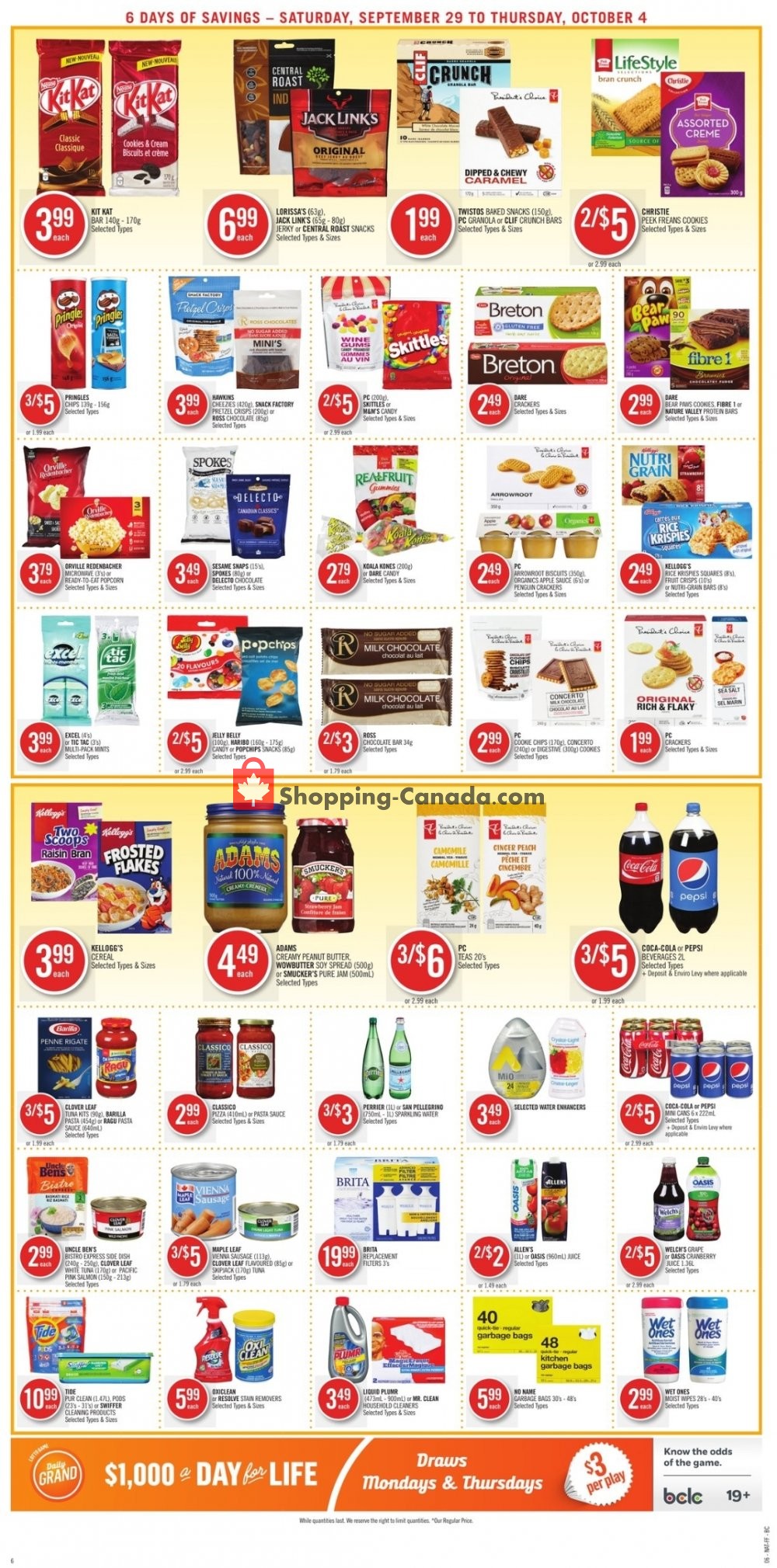 Shoppers Drug Mart flyer from Saturday September 29, 2018 to Thursday October 4, 2018 - page 8