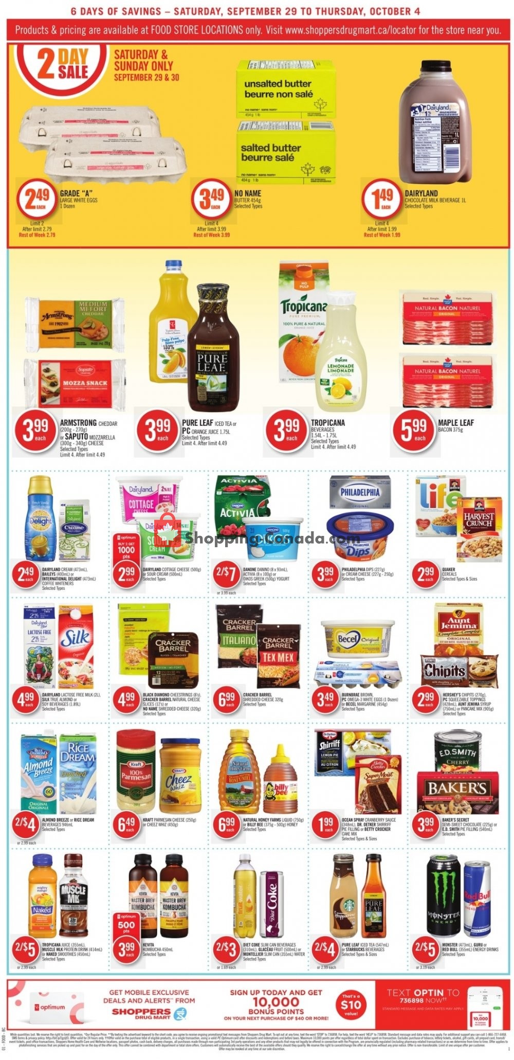 Shoppers Drug Mart flyer from Saturday September 29, 2018 to Thursday October 4, 2018 - page 9