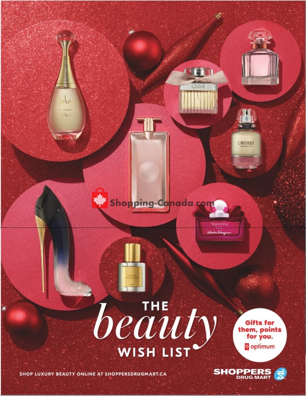 Shoppers Drug Mart flyer from Saturday December 7, 2019 to Wednesday December 25, 2019 - page 1