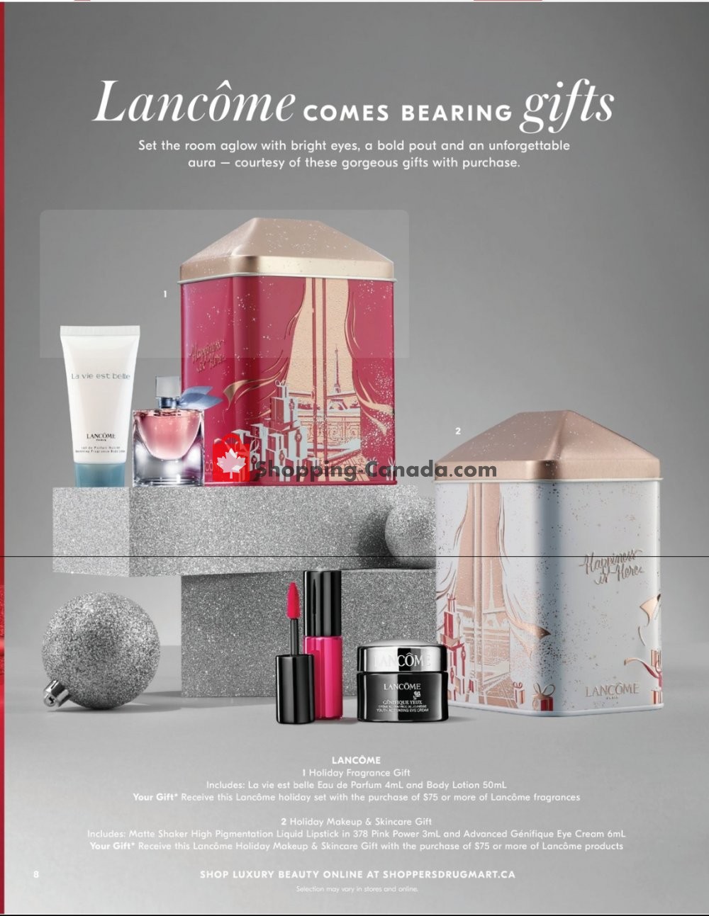 Shoppers Drug Mart flyer from Saturday December 7, 2019 to Wednesday December 25, 2019 - page 8