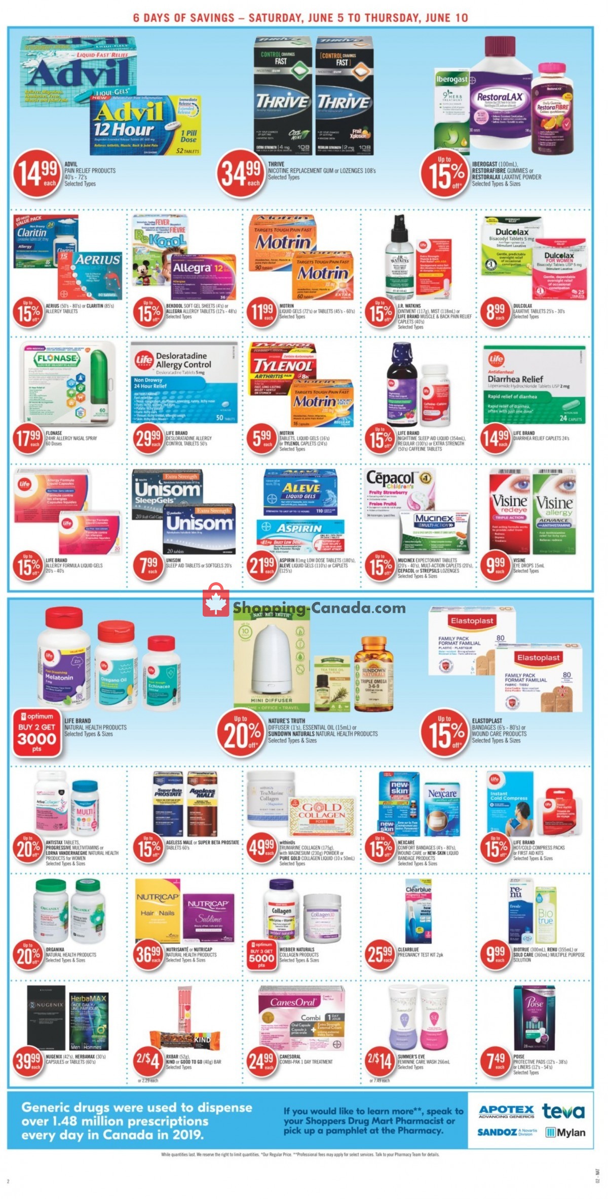 Shoppers Drug Mart flyer from Saturday June 5, 2021 to Thursday June 10, 2021 - page 7