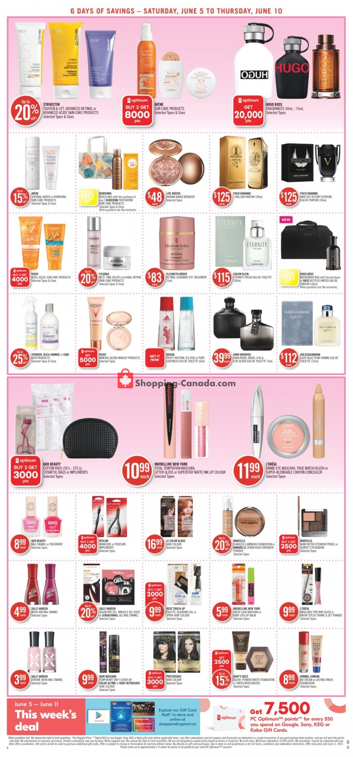 Shoppers Drug Mart flyer from Saturday June 5, 2021 to Thursday June 10, 2021 - page 18