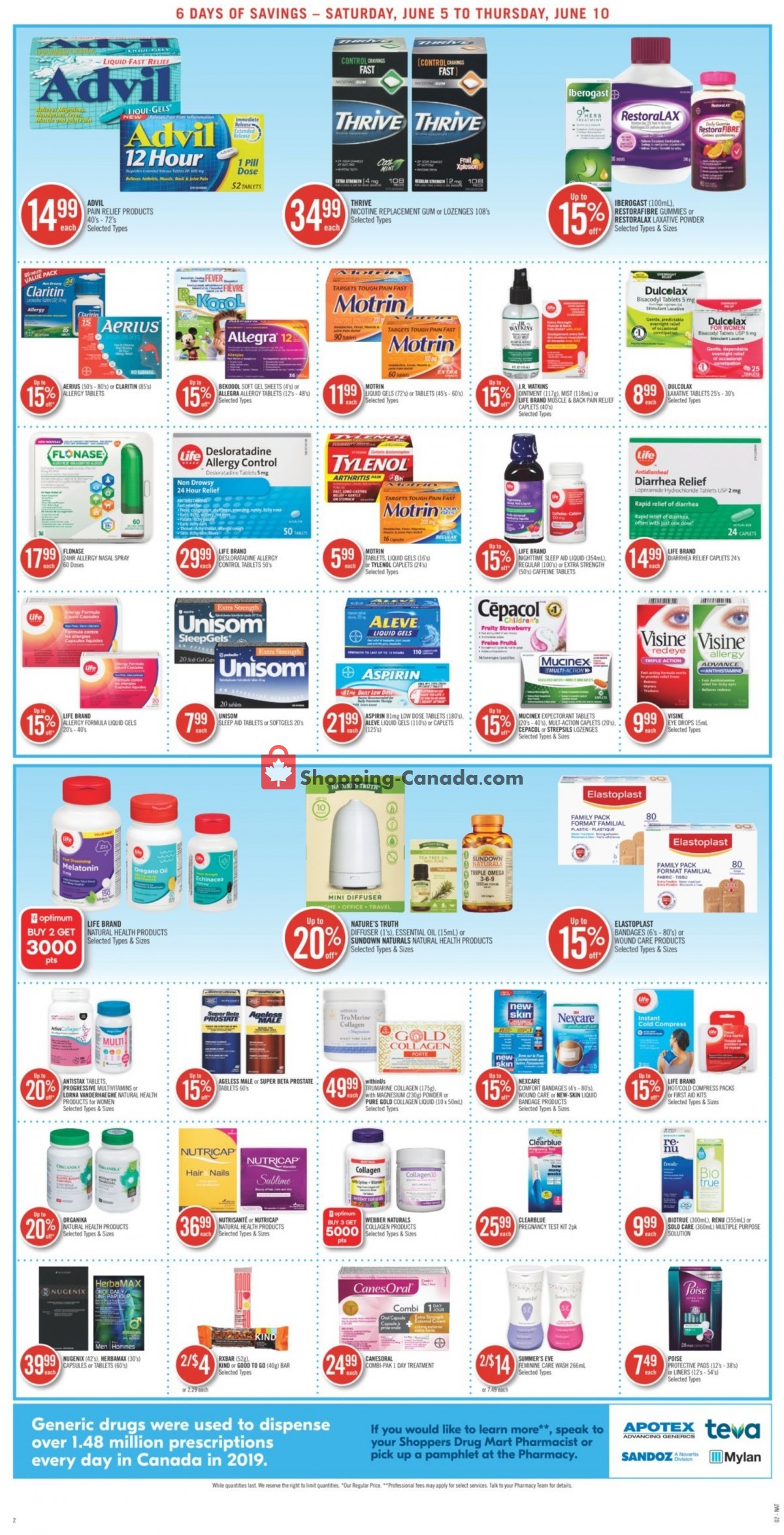 Shoppers Drug Mart flyer from Saturday June 5, 2021 to Thursday June 10, 2021 - page 7