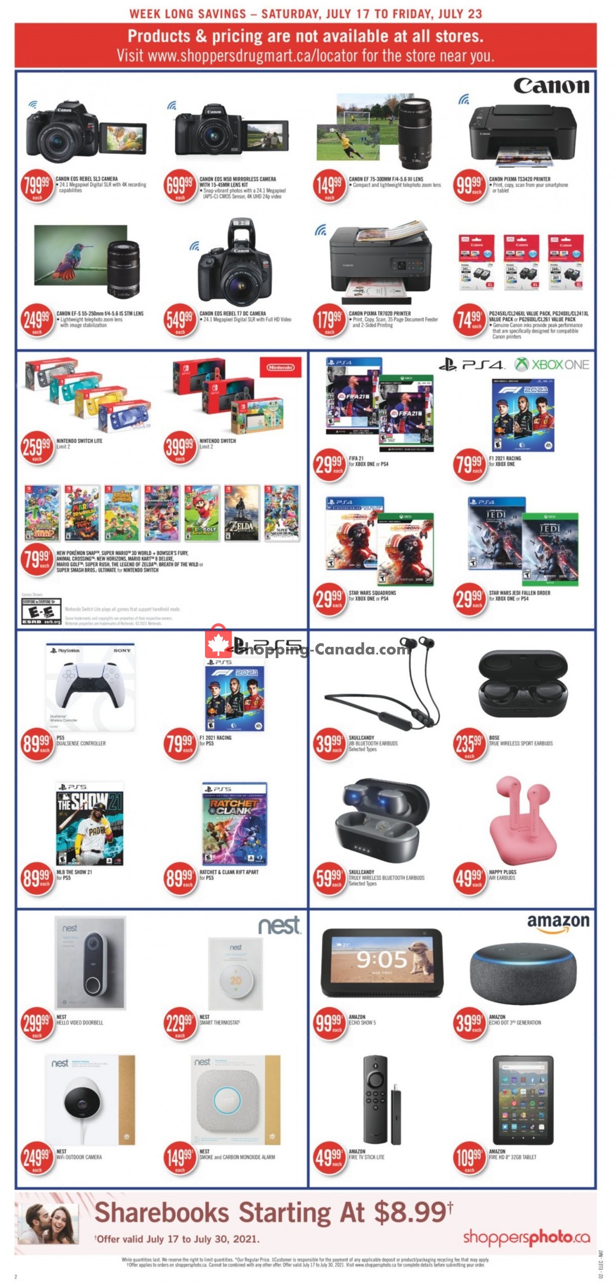Shoppers Drug Mart flyer from Saturday July 17, 2021 to Friday July 23, 2021 - page 15