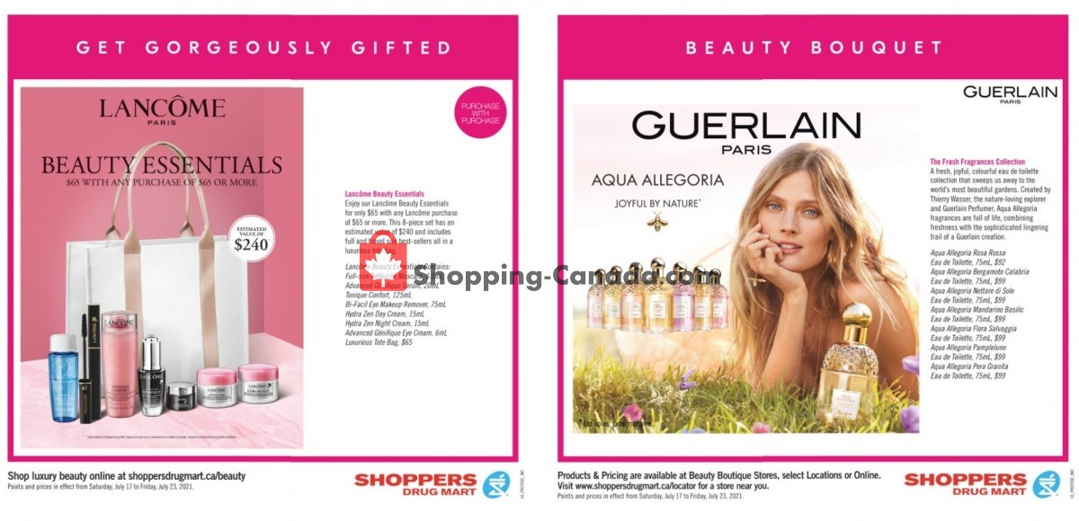 Shoppers Drug Mart flyer from Saturday July 17, 2021 to Friday July 23, 2021 - page 16
