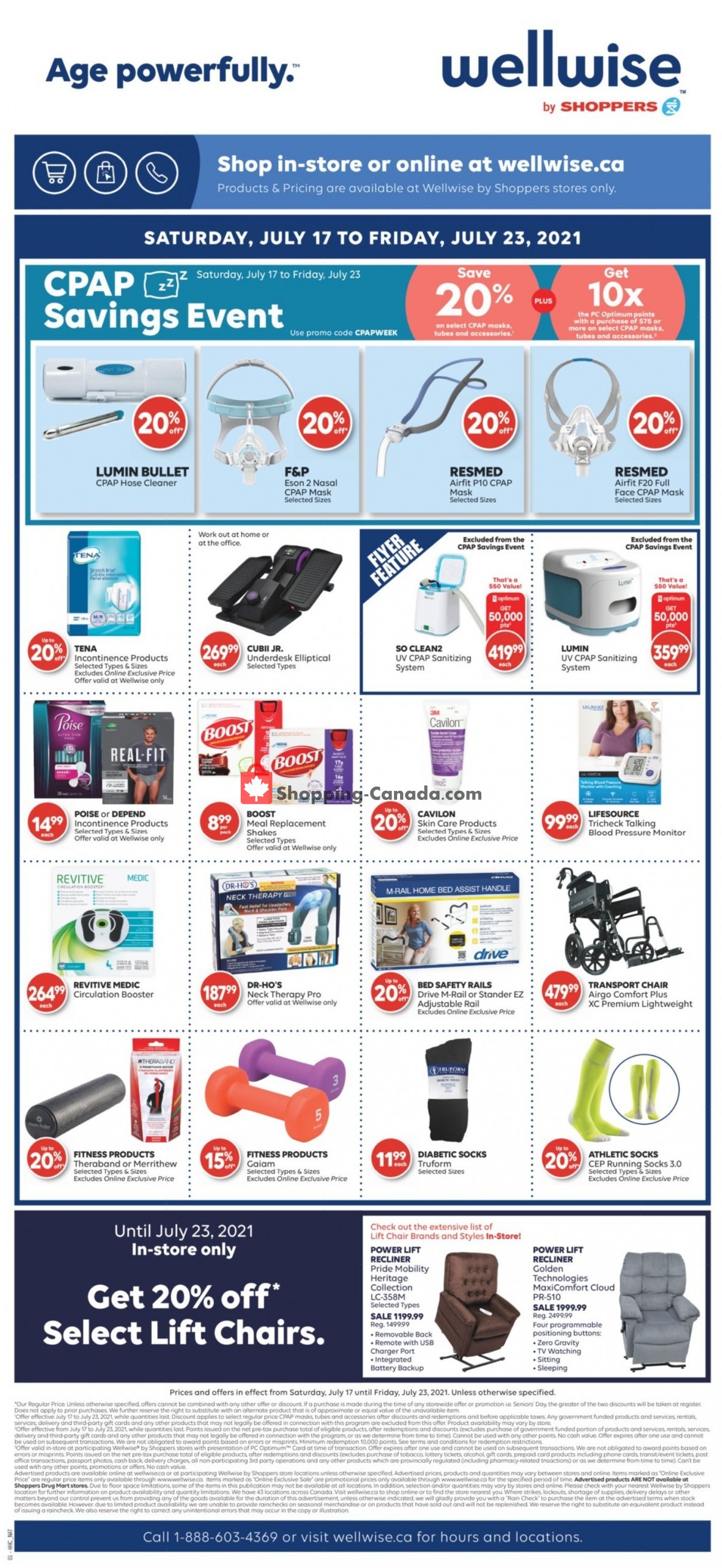 Shoppers Drug Mart flyer from Saturday July 17, 2021 to Friday July 23, 2021 - page 23