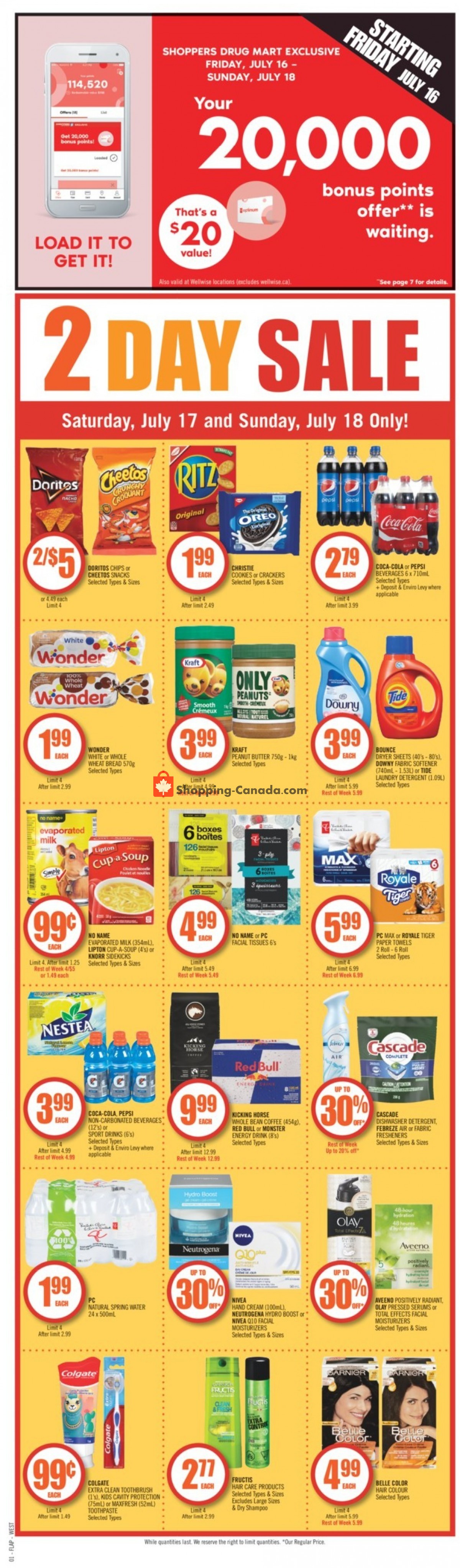 Shoppers Drug Mart flyer from Saturday July 17, 2021 to Friday July 23, 2021 - page 3
