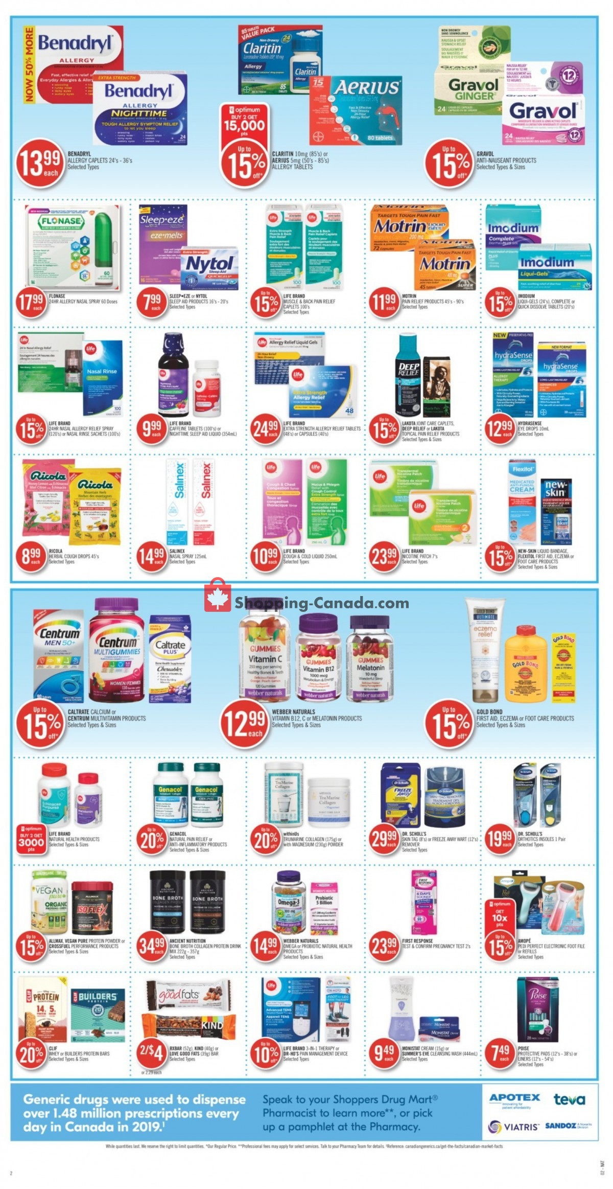 Shoppers Drug Mart flyer from Saturday July 17, 2021 to Friday July 23, 2021 - page 6